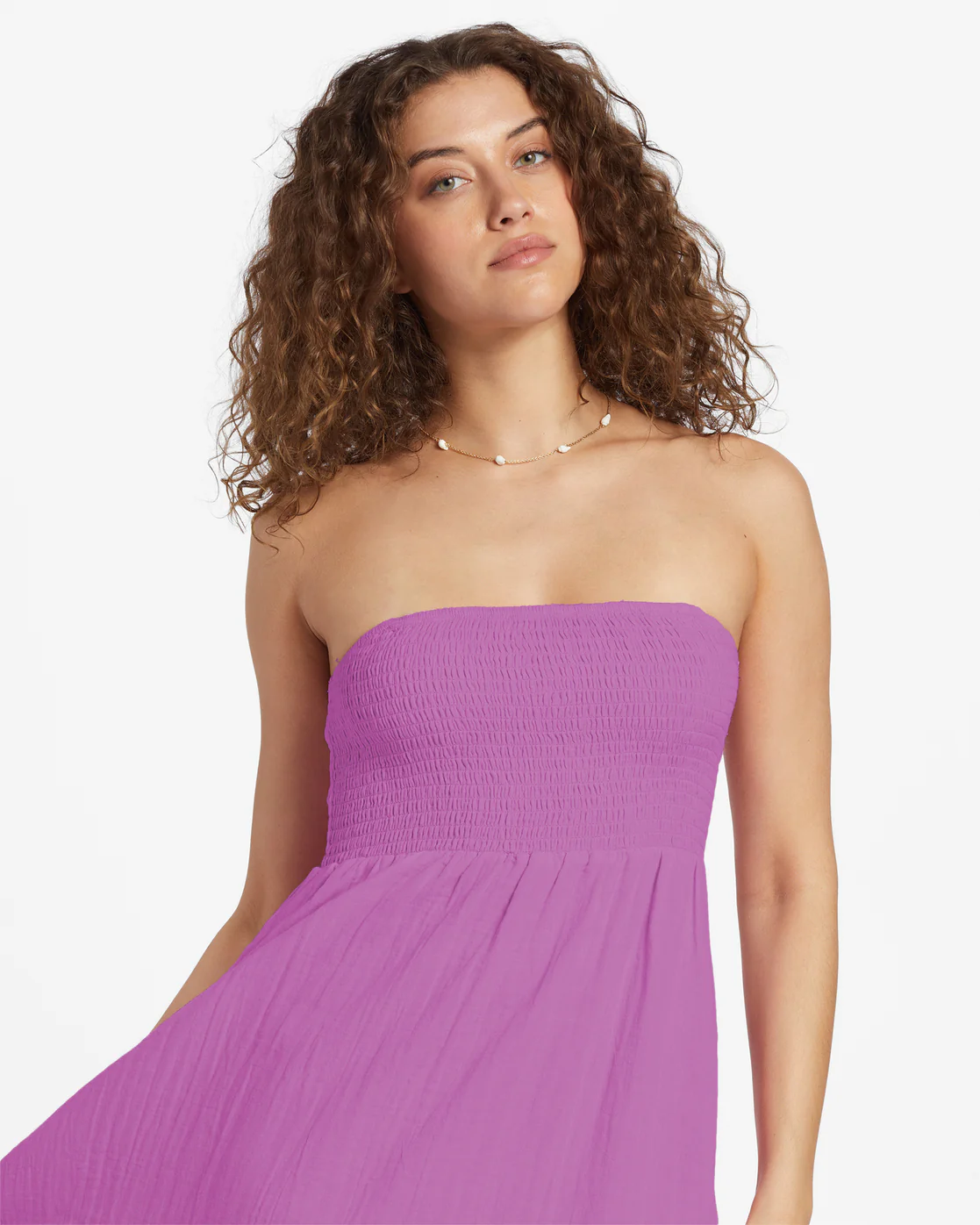 Billabong Off The Coast Dress - Lush Lilac -Biliabong Outlet