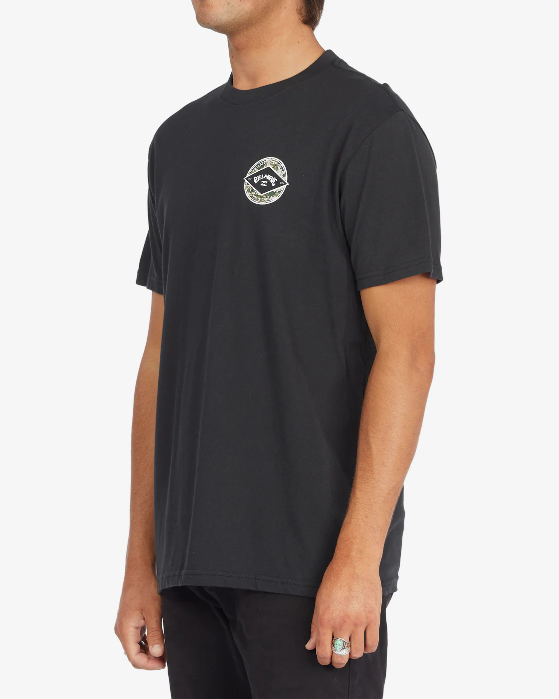 Billabong Rotor Arch Short Sleeve T-Shirt - Black -Biliabong Outlet