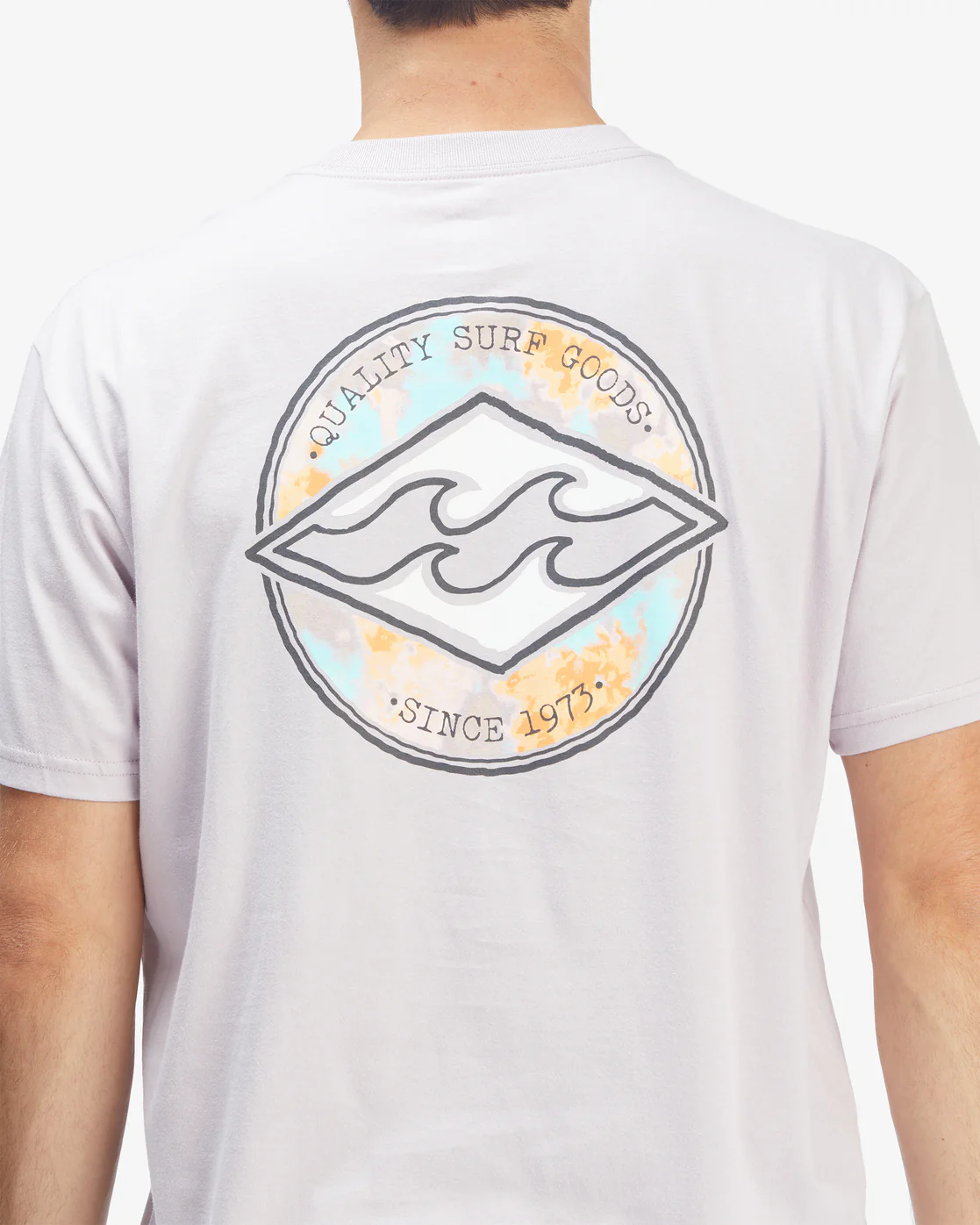 Billabong Rotor Diamond Short Sleeve T-Shirt - Light Lavender -Biliabong Outlet