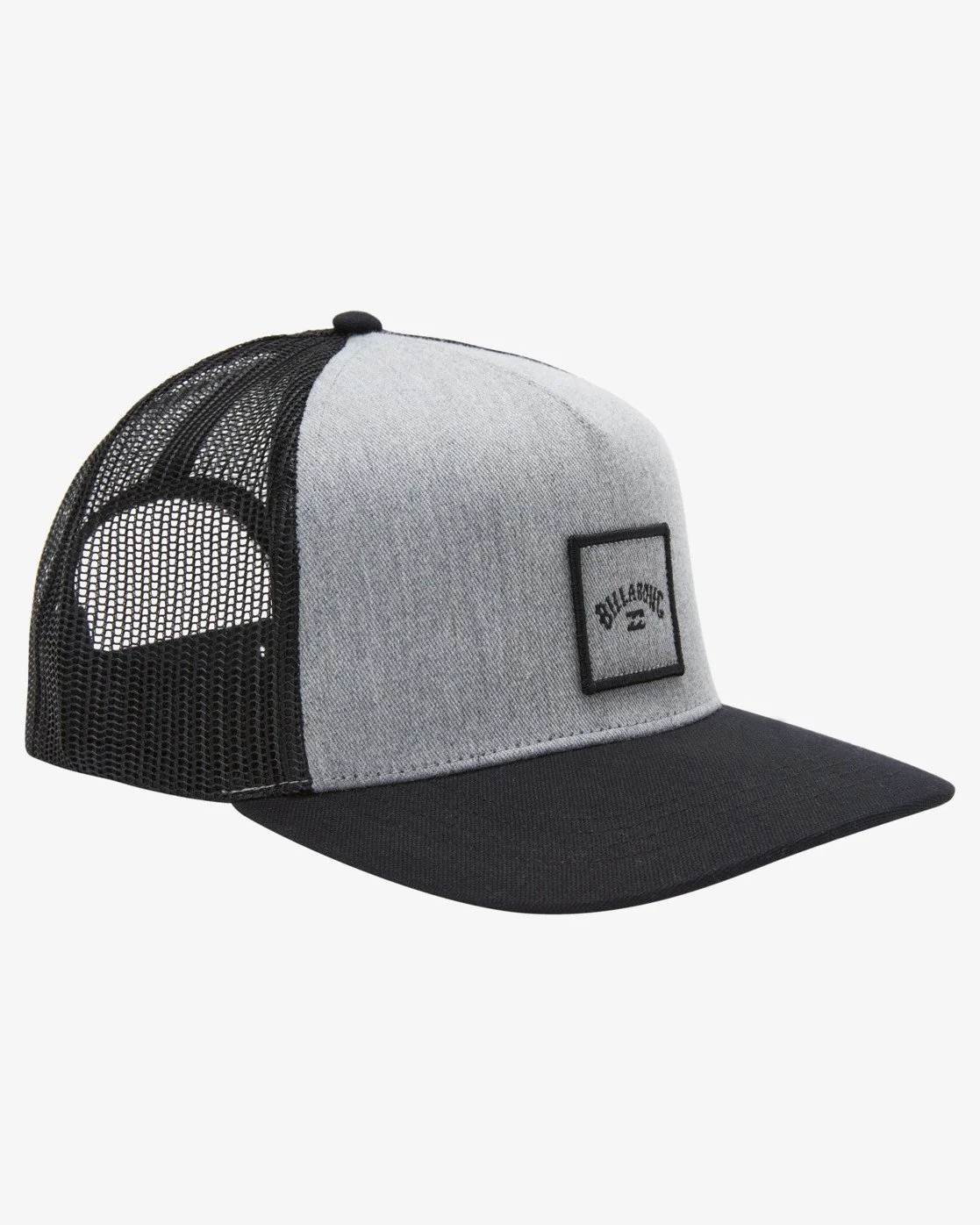 Billabong Stacked Trucker Hat - Grey Heather -Biliabong Outlet