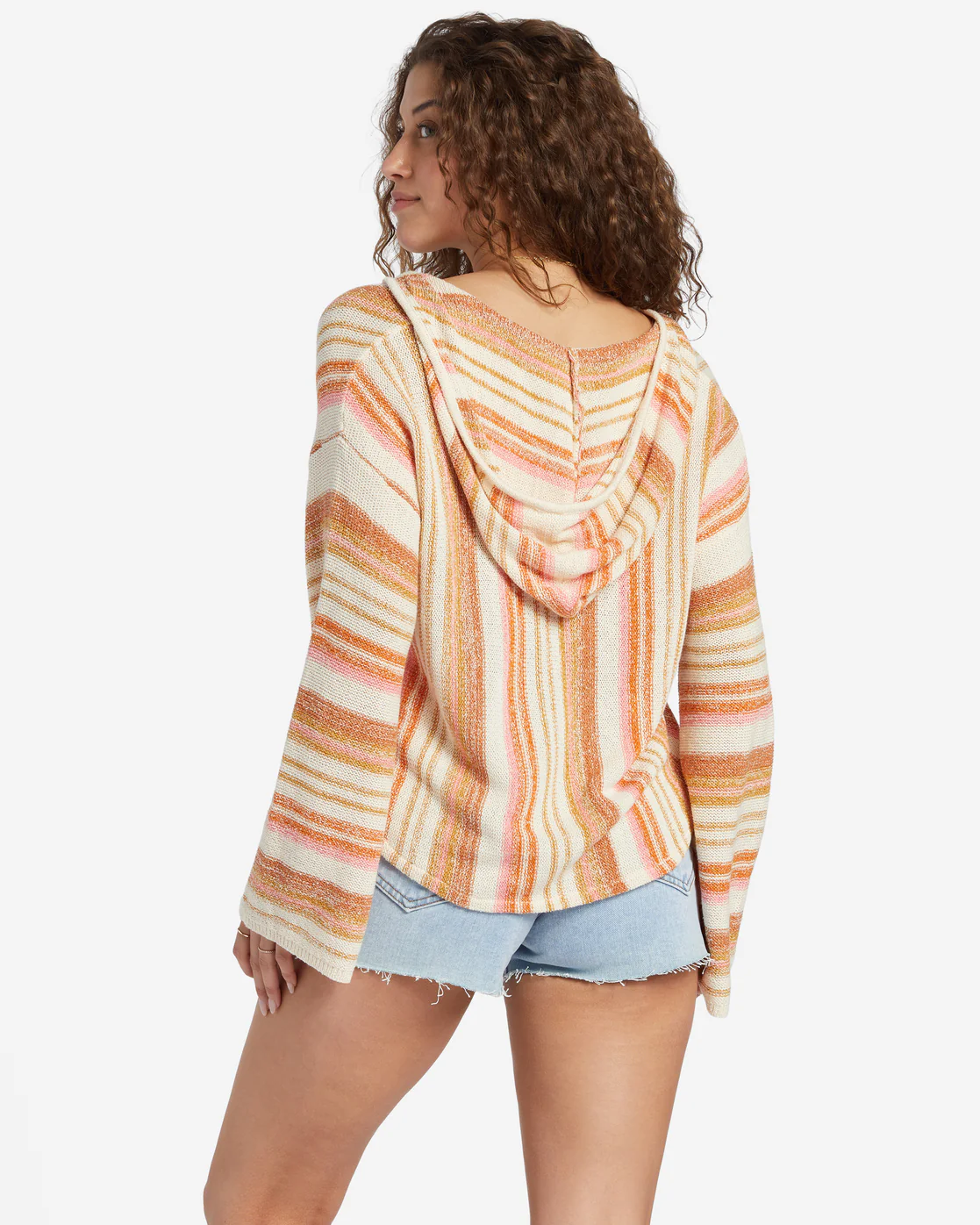 Billabong Baja Beach Hooded Sweater - Dried Mango -Biliabong Outlet