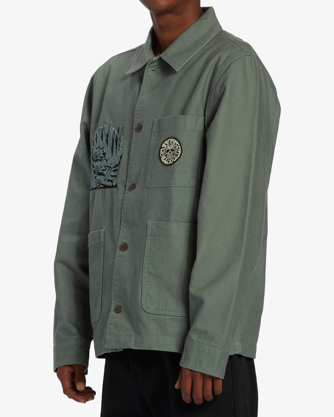 Billabong Turn The Tide Workwear Jacket - Surplus -Biliabong Outlet