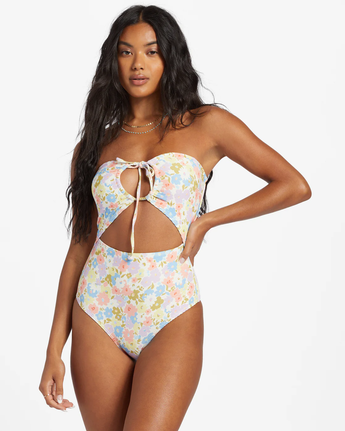 Billabong Dream Chaser Tanlines One-Piece Swimsuit - Multi -Biliabong Outlet