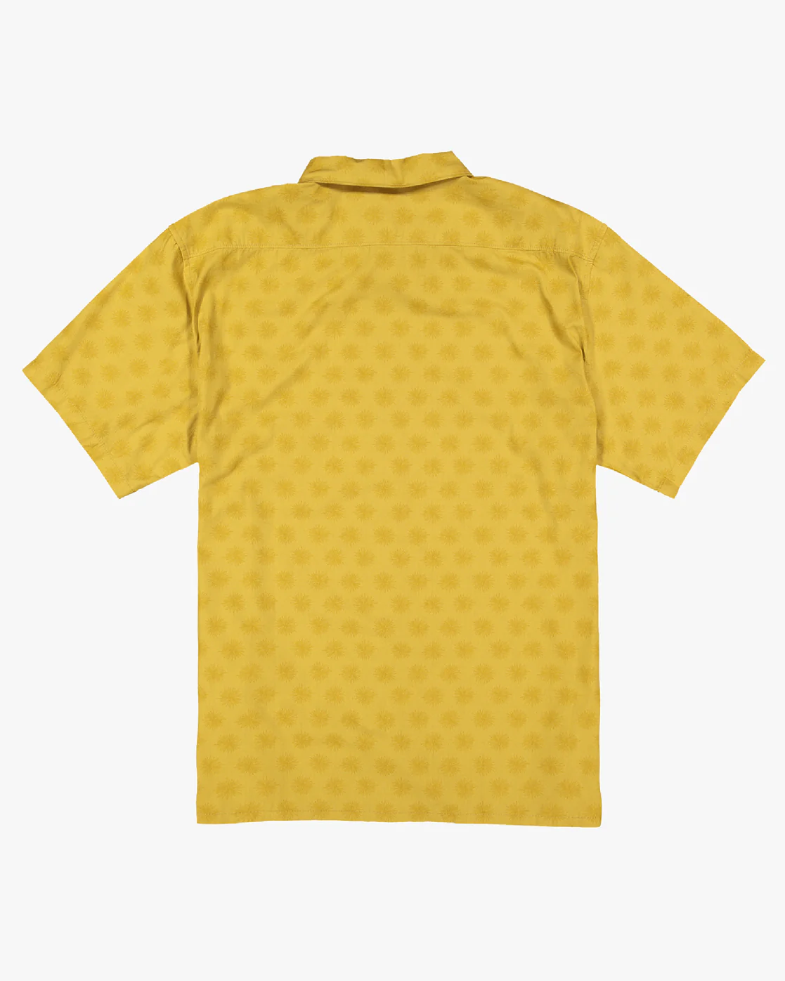 Billabong King Stringray Flowers Short Sleeve Woven Shirt - Mustard -Biliabong Outlet