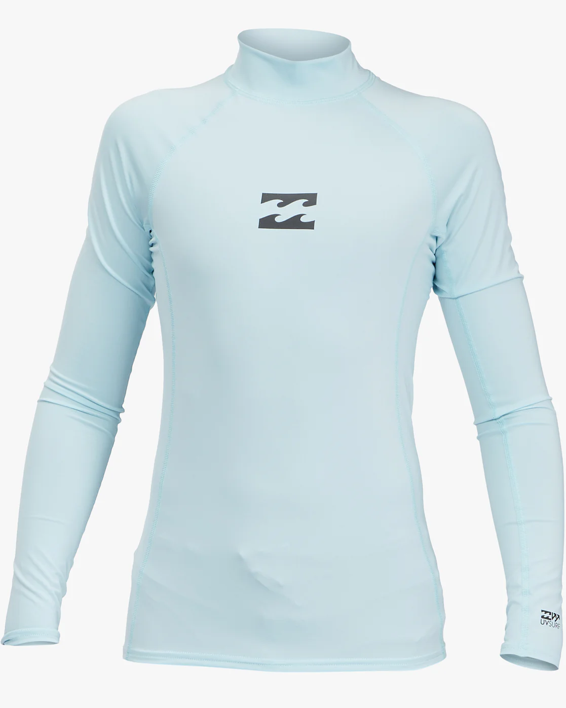 Billabong Boys All Day Wave Performance Fit Long Sleeve Rashguard - Coastal -Biliabong Outlet