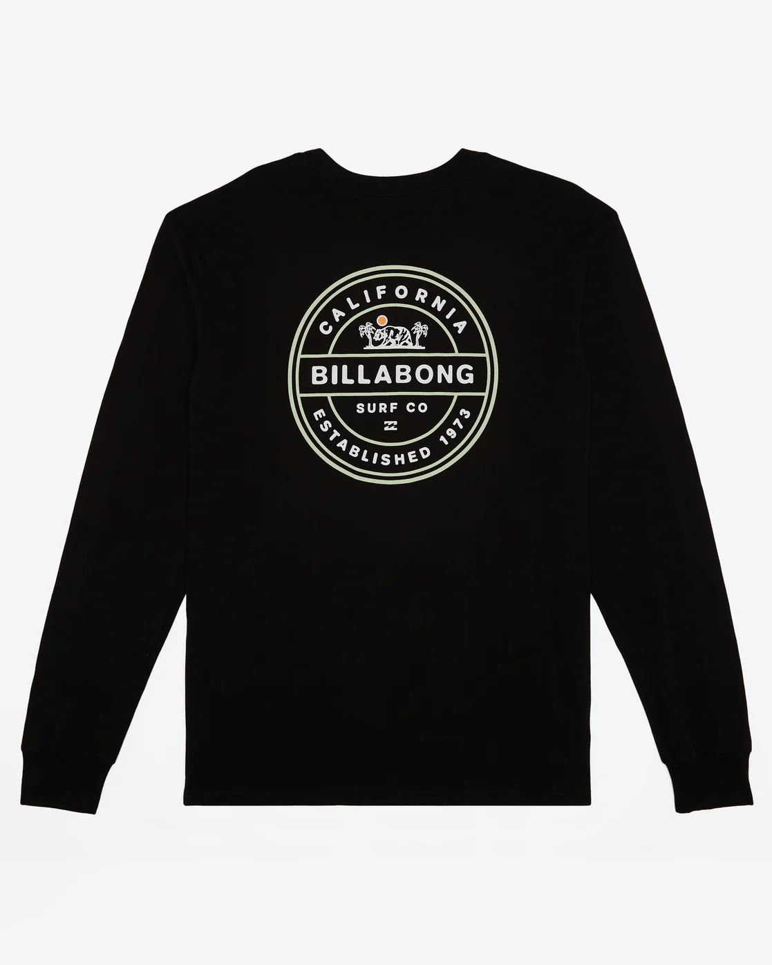 Billabong Rotor California Long Sleeve T-Shirt - Black -Biliabong Outlet