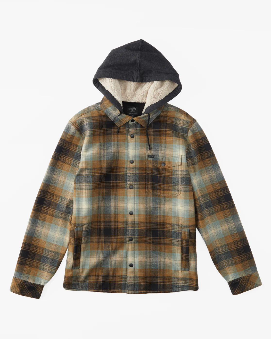 Billabong A/Div Furnace Bonded Flannel Shirt - Dark Forest -Biliabong Outlet