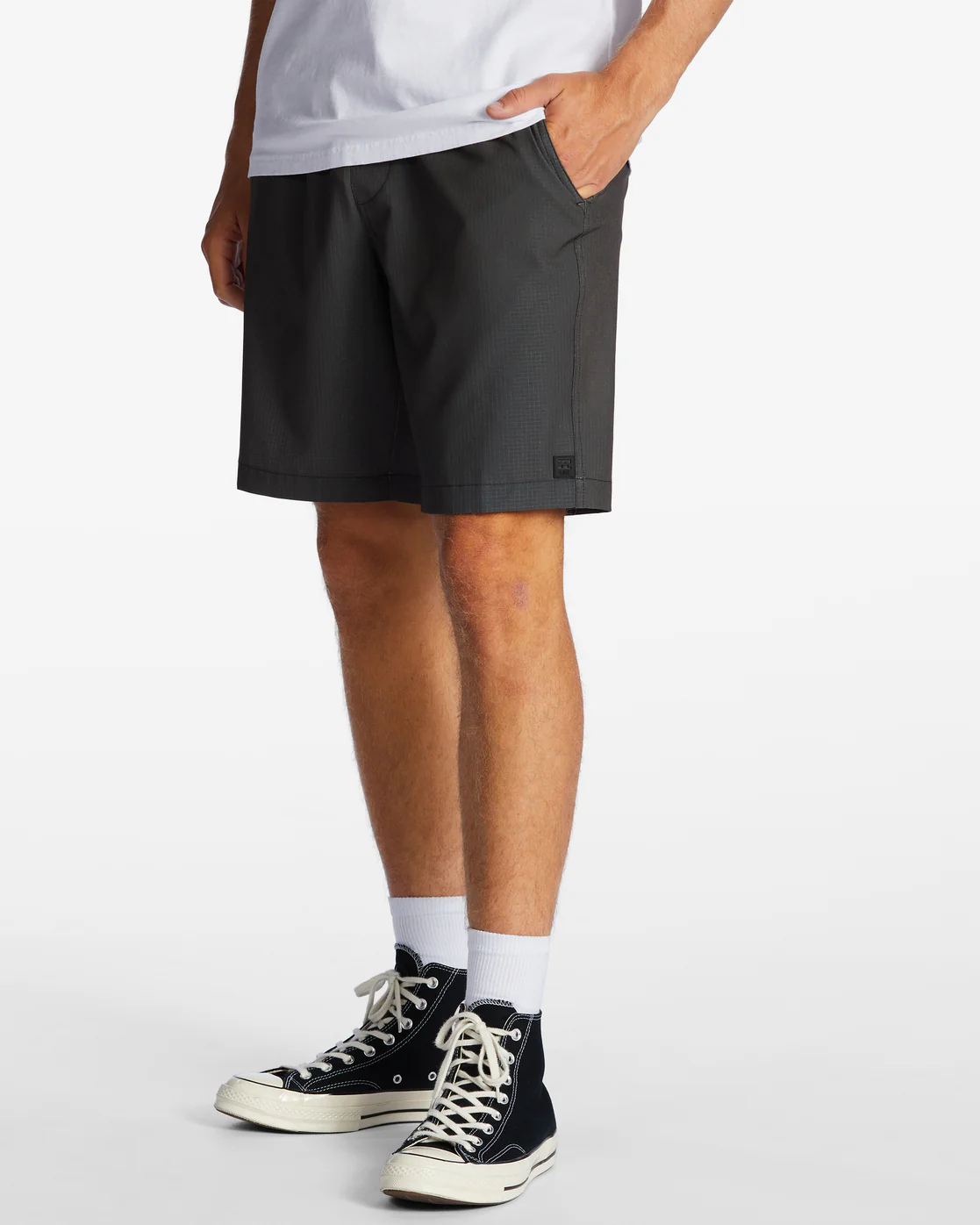 Billabong Surftrek Trail Technical Elasticized Shorts - Raven -Biliabong Outlet