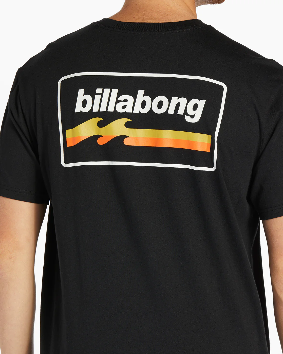 Billabong Walled Short Sleeve T-Shirt - Black -Biliabong Outlet