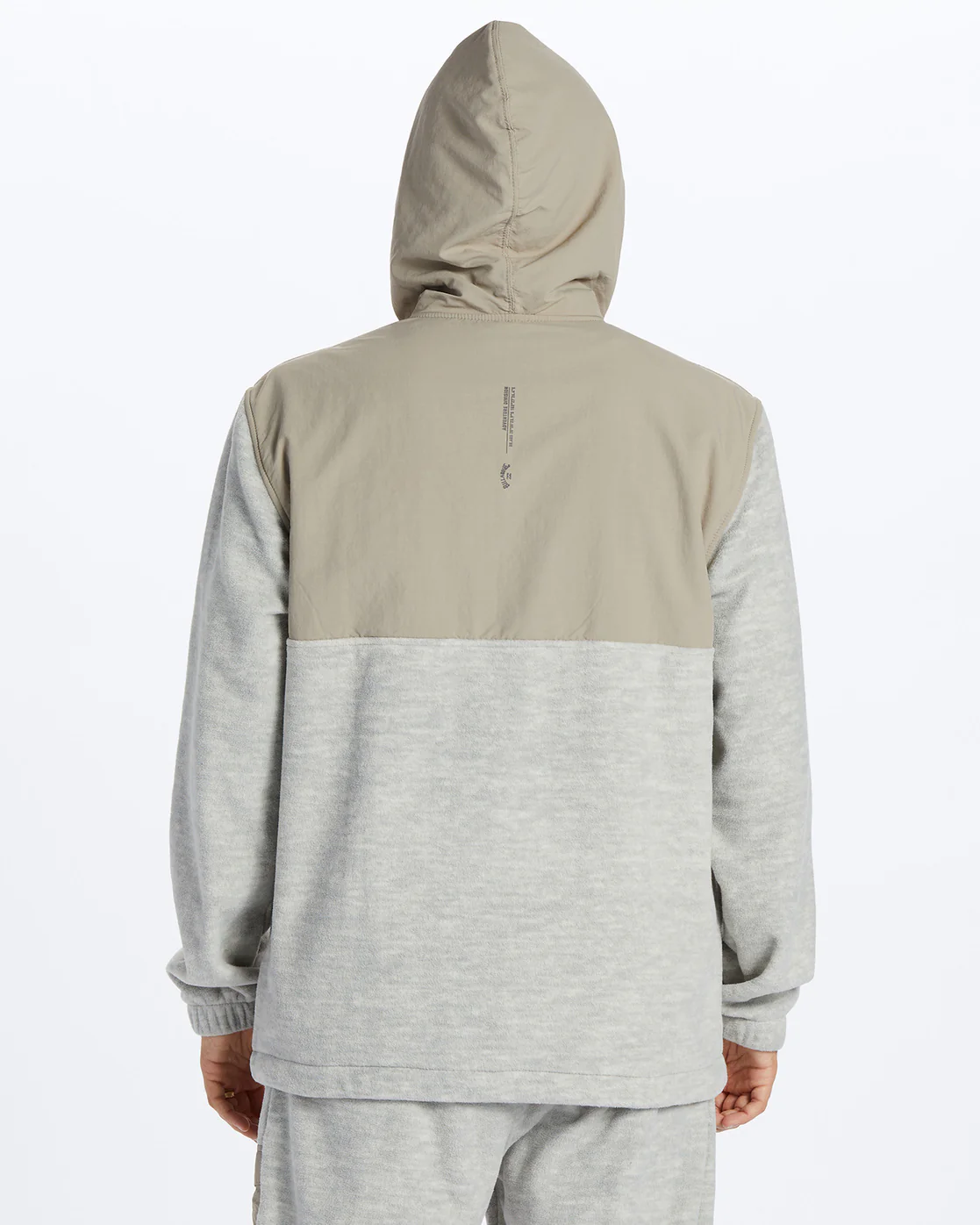 Billabong Boundary Graphene Half-Zip Fleece - Oatmeal Heather -Biliabong Outlet