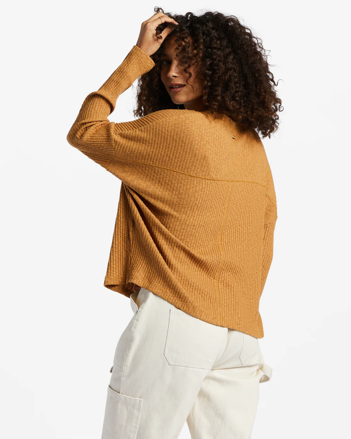 Billabong Cozy Up Top - Cosmic Khaki -Biliabong Outlet