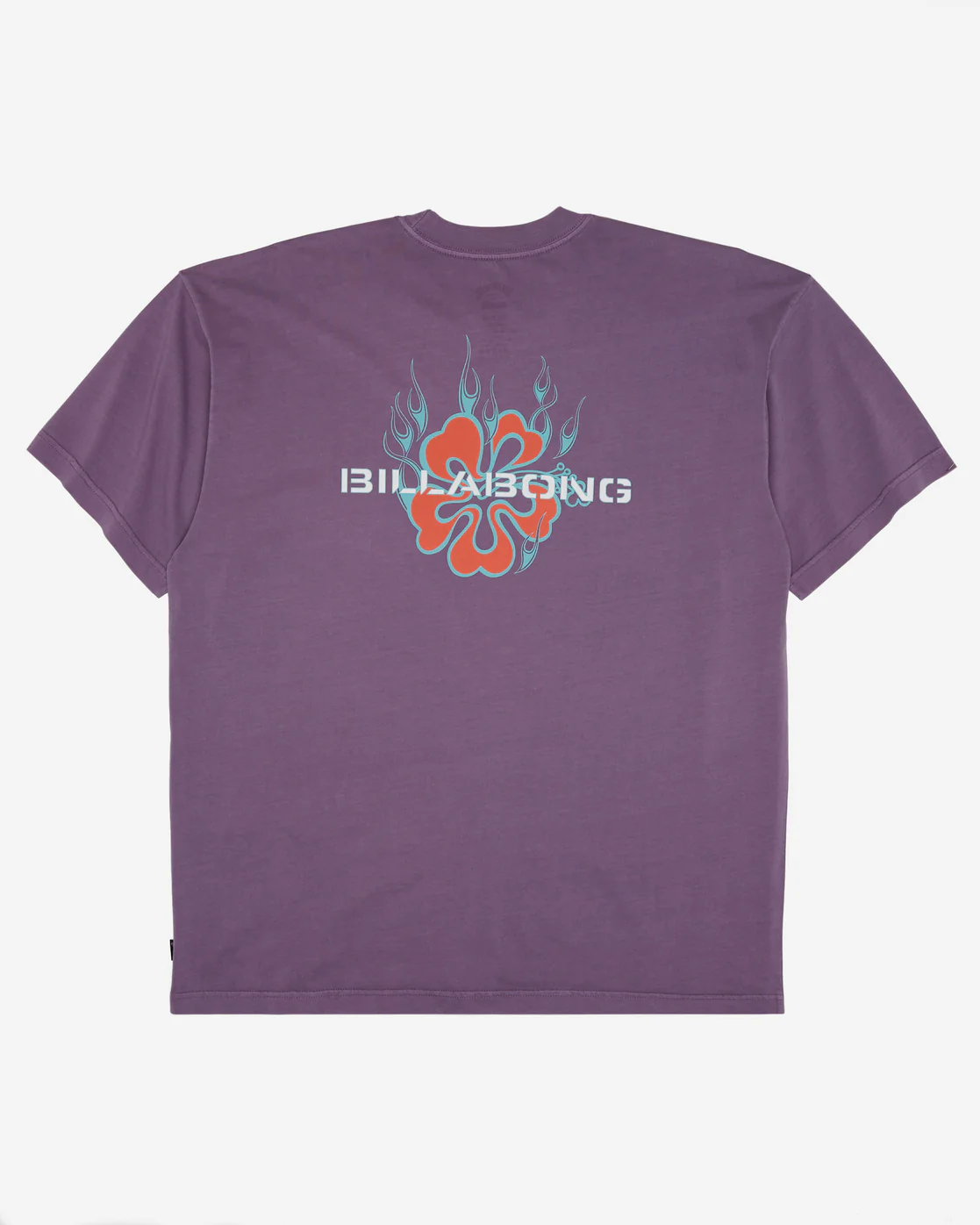 Billabong Paradise Burning OG Short Sleeve Wave Washed T-Shirt - Washed Violet -Biliabong Outlet