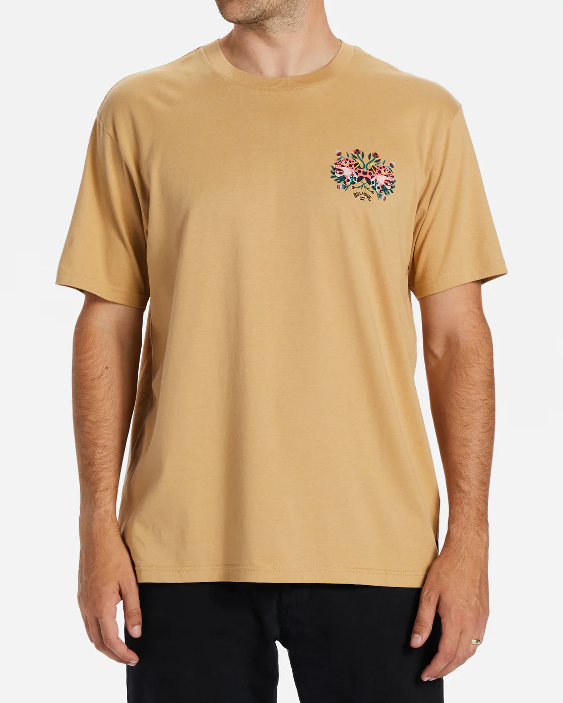 Billabong Protectores T-Shirt - Dusty Gold -Biliabong Outlet