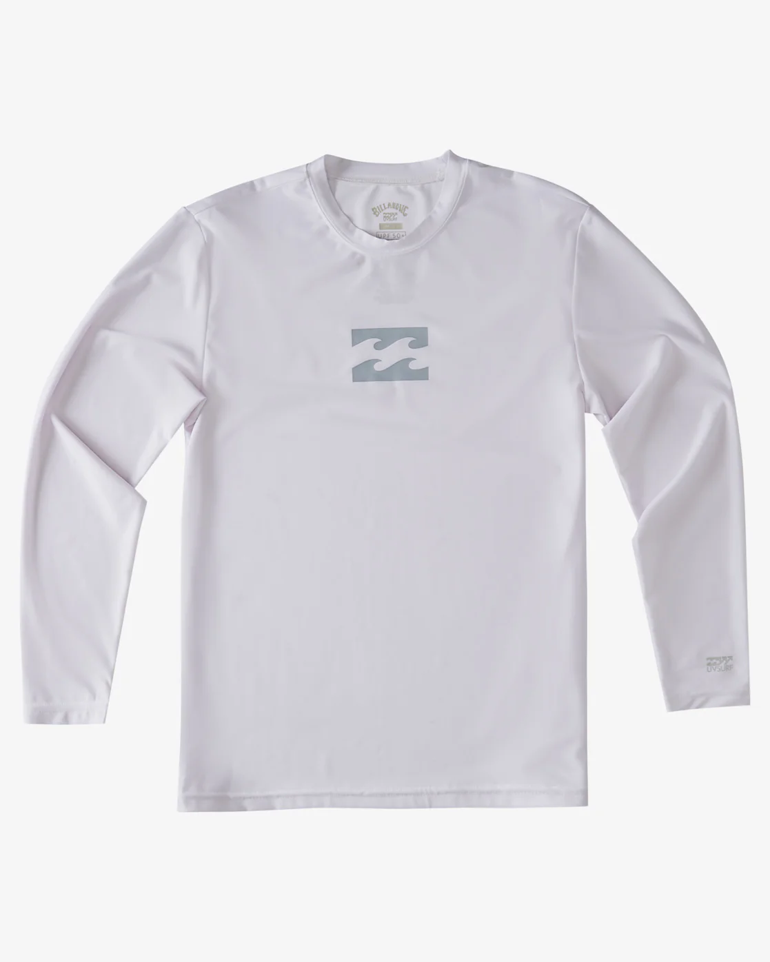 Billabong Boys All Day Wave Loose Fit Long Sleeve Surf Tee - White -Biliabong Outlet