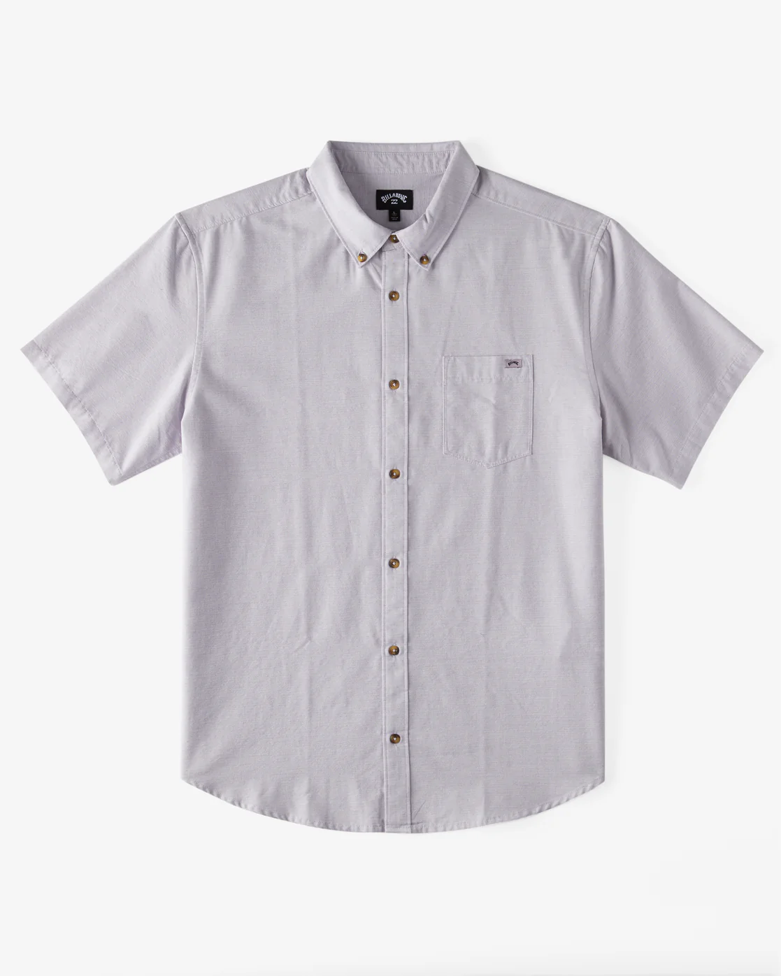 Billabong All Day Short Sleeve Shirt - Purple Ash -Biliabong Outlet