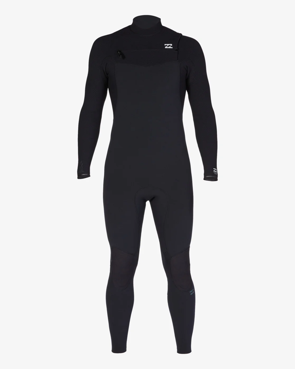 Billabong 3/2 Furnace Comp Chest Zip Full Wetsuit - Black -Biliabong Outlet