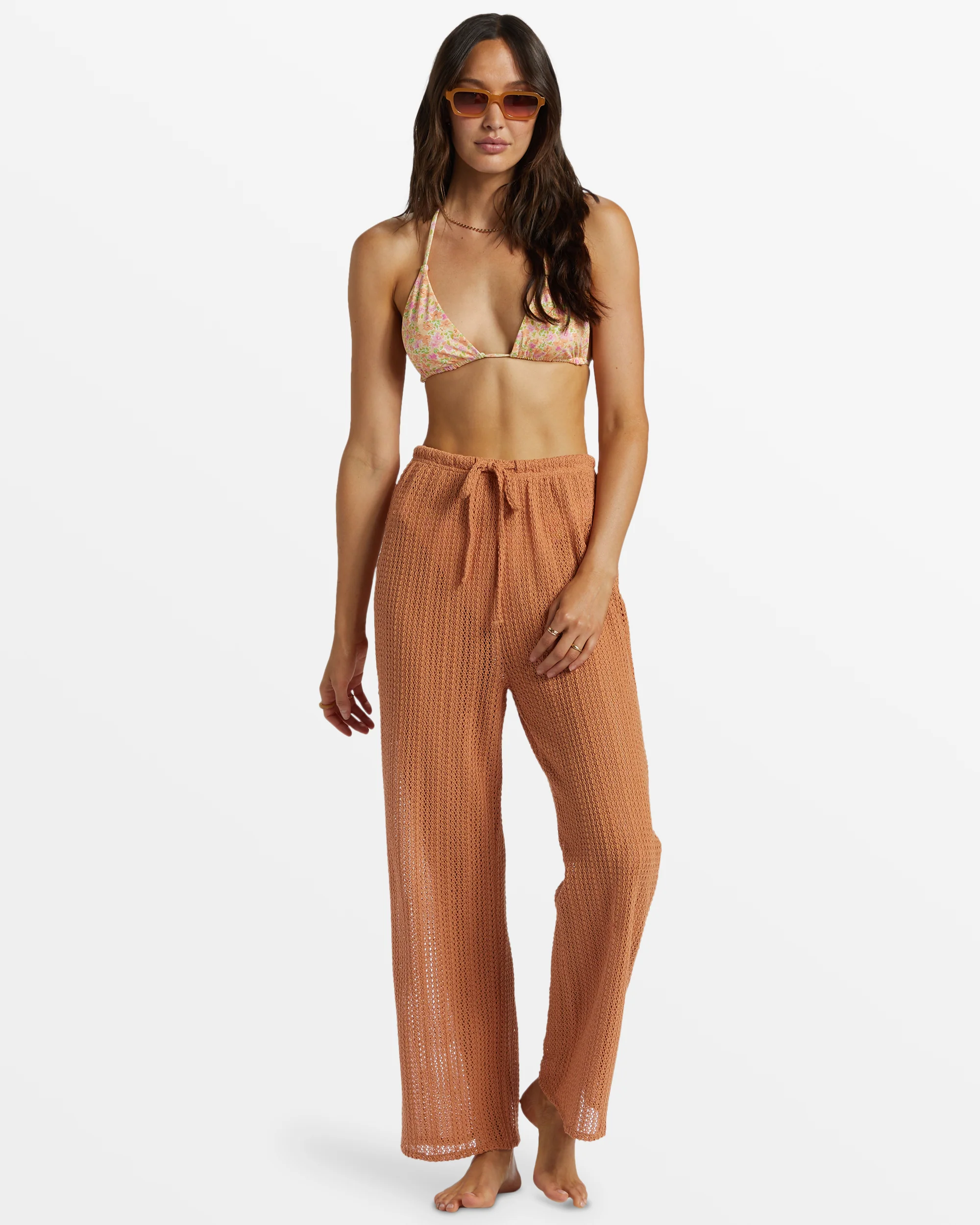 Billabong Largo Beach Pant Cover Up - Toffee -Biliabong Outlet
