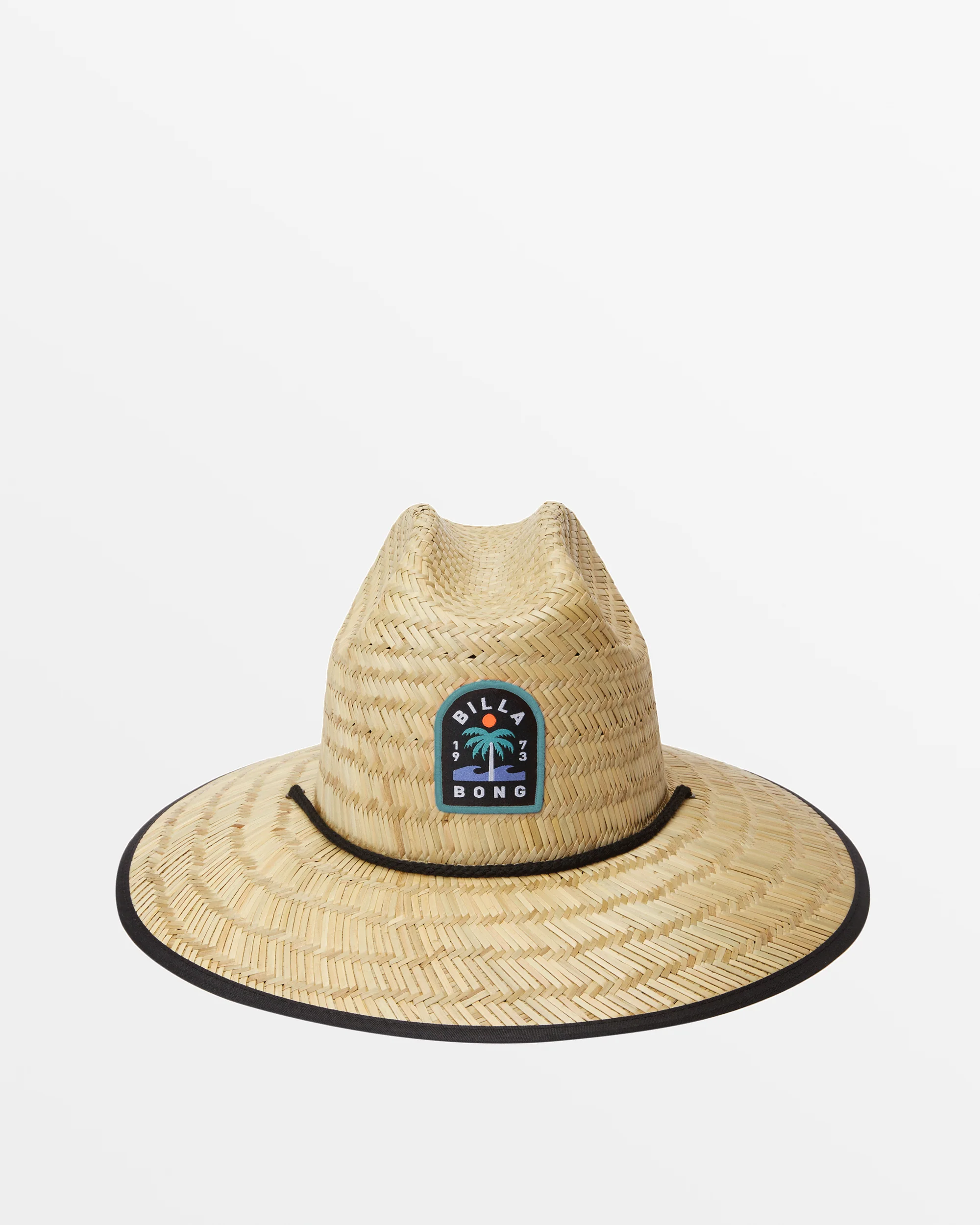 Billabong Tides Patch Lifeguard Straw Hat - Black -Biliabong Outlet