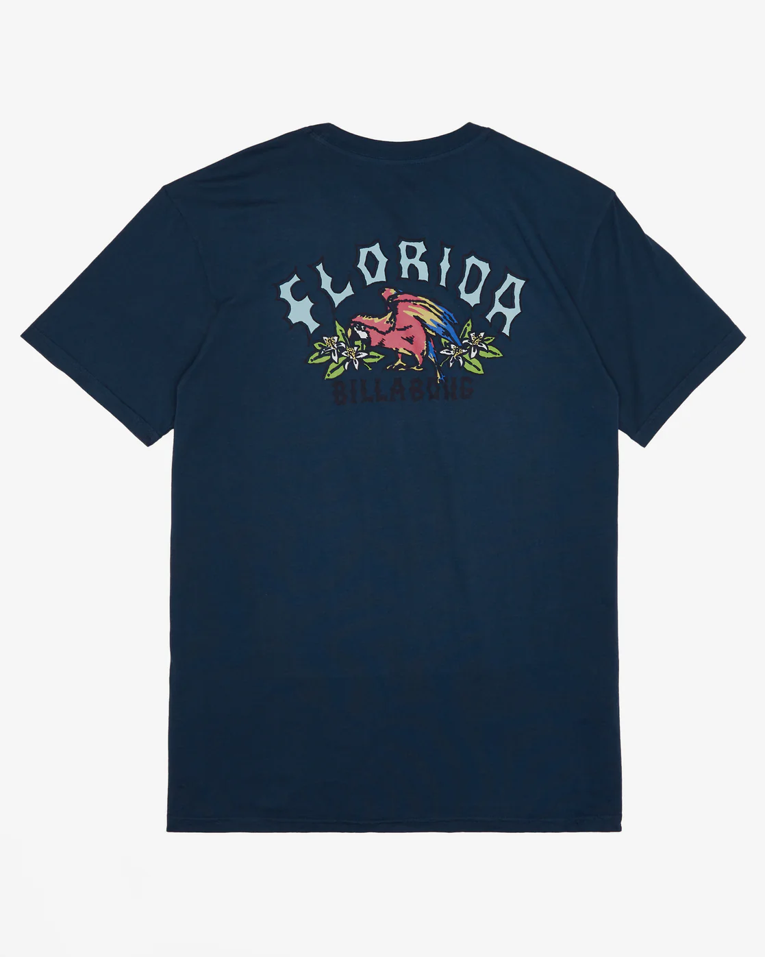 Billabong Arch Florida Short Sleeve T-Shirt - Slate Blue -Biliabong Outlet