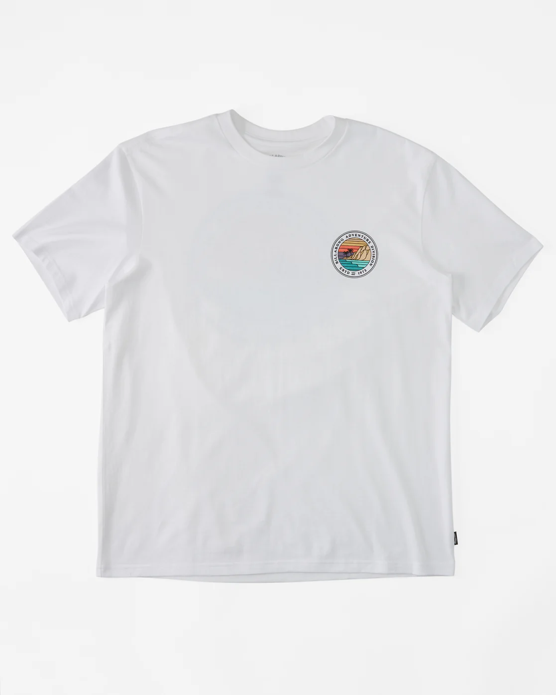Billabong Rockies Short Sleeve T-Shirt - White -Biliabong Outlet