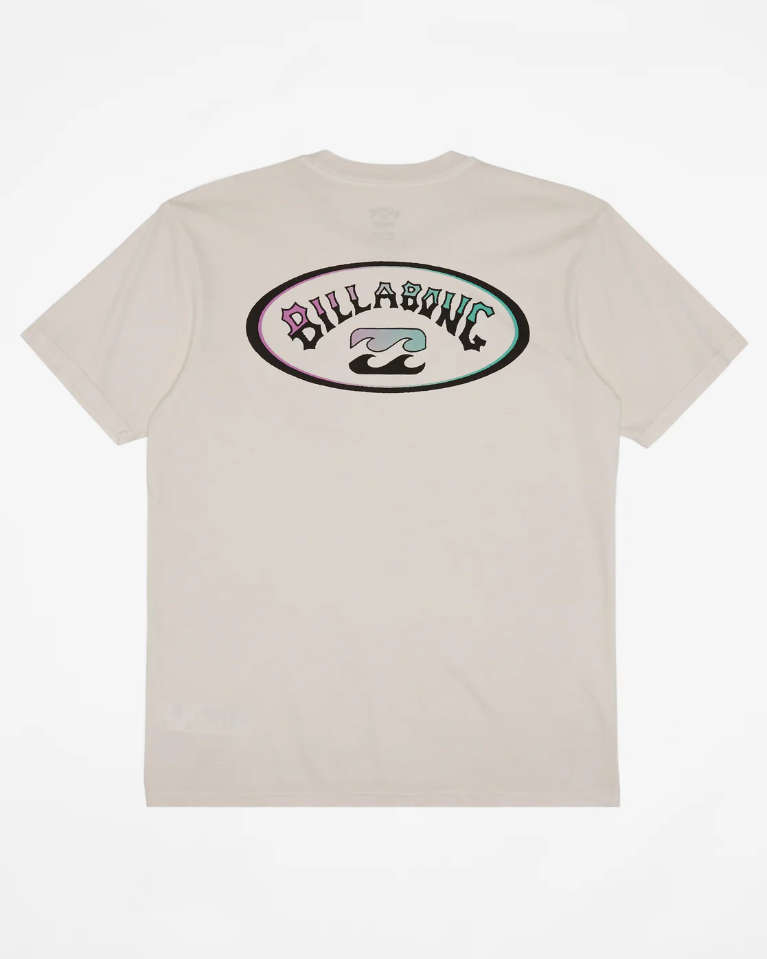 Billabong Crossboards Short Sleeve Wave Washed T-Shirt - Off White -Biliabong Outlet
