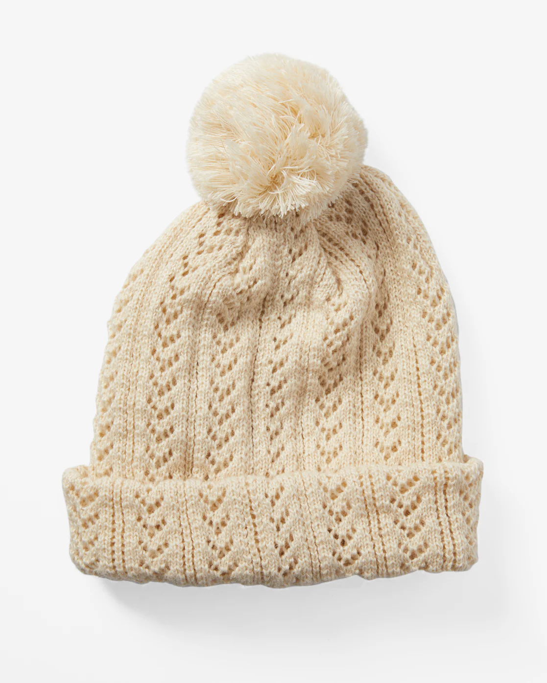 Billabong Fall Beanie - White Cap -Biliabong Outlet