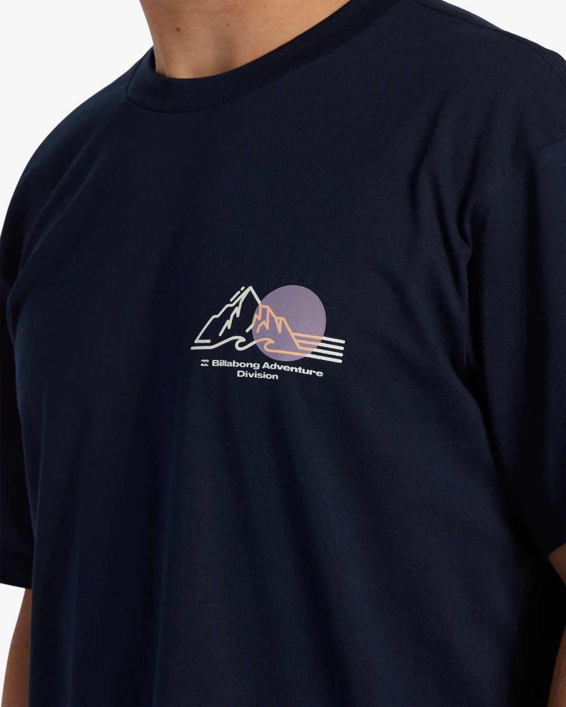 Billabong Sunset Short Sleeve T-Shirt - Navy -Biliabong Outlet