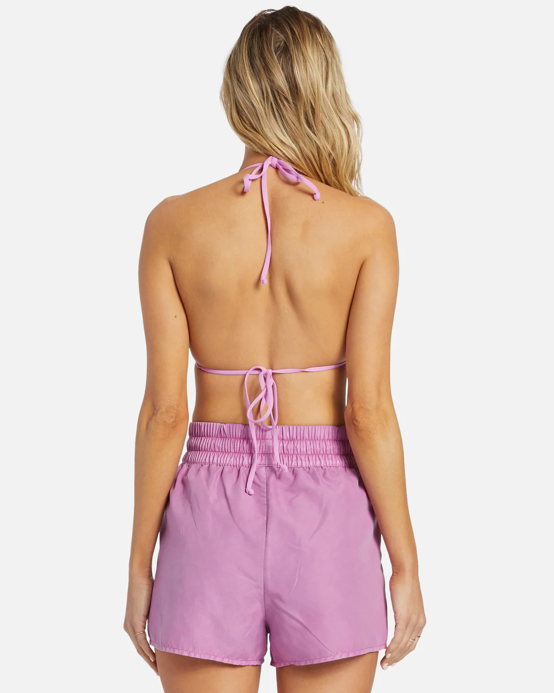 Billabong Sol Searcher New Elastic Waist Swim Shorts - Lush Lilac -Biliabong Outlet