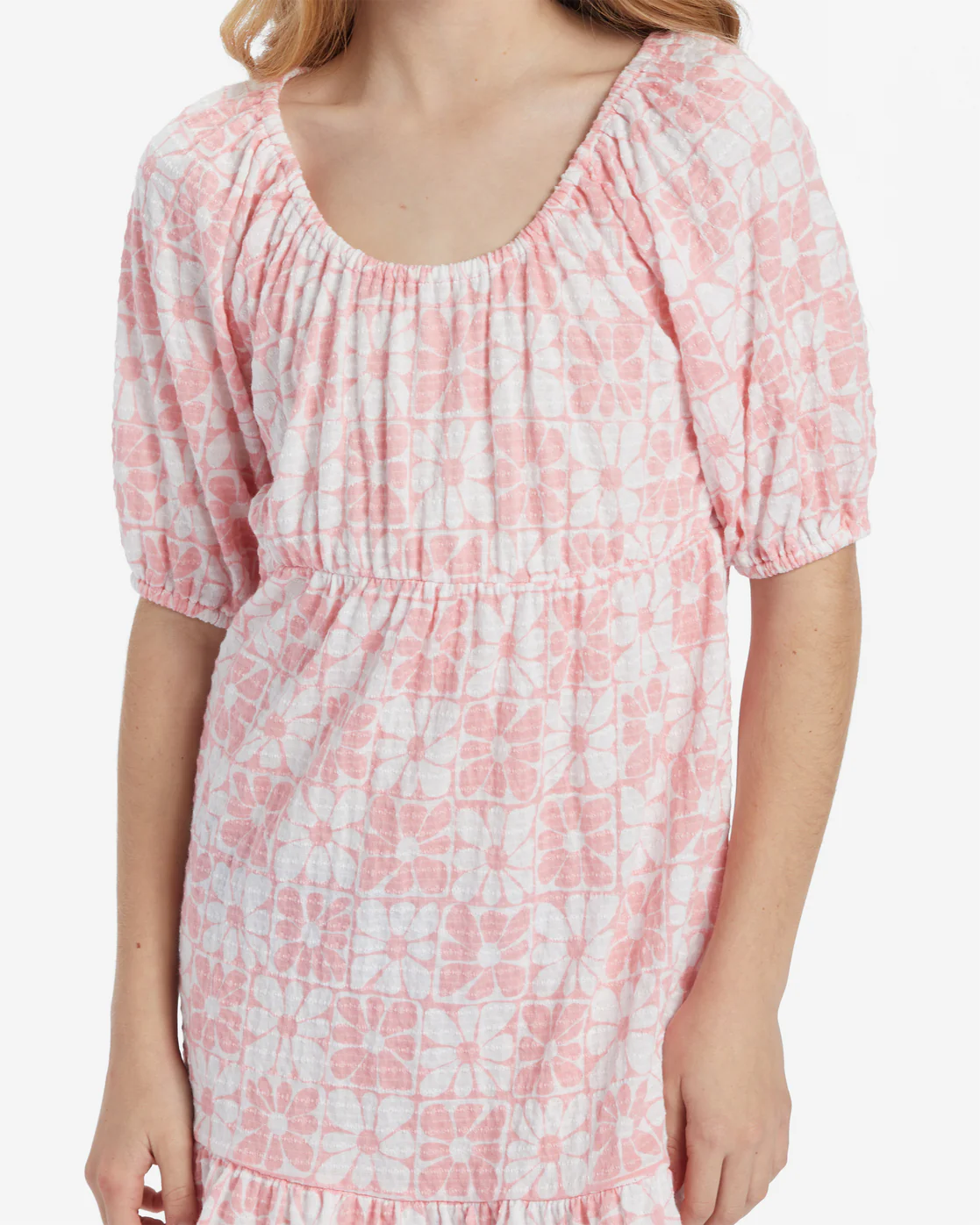 Billabong Girls Daisy Love Dress - Light Sorbet -Biliabong Outlet