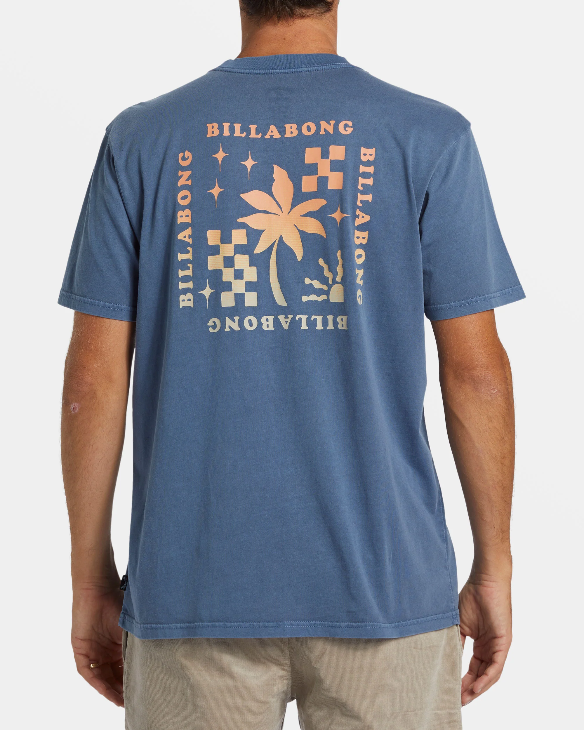 Billabong Vacay T-Shirt - Slate Blue -Biliabong Outlet