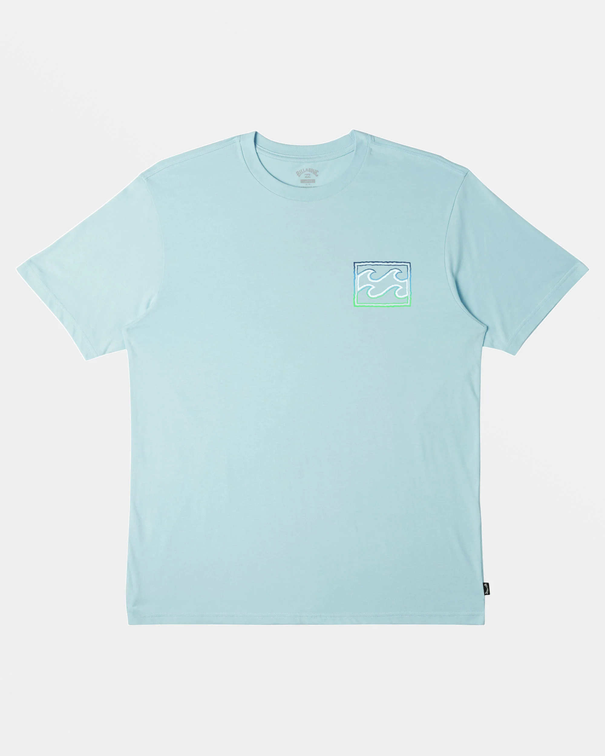 Billabong Crayon Wave T-Shirt - Coastal -Biliabong Outlet