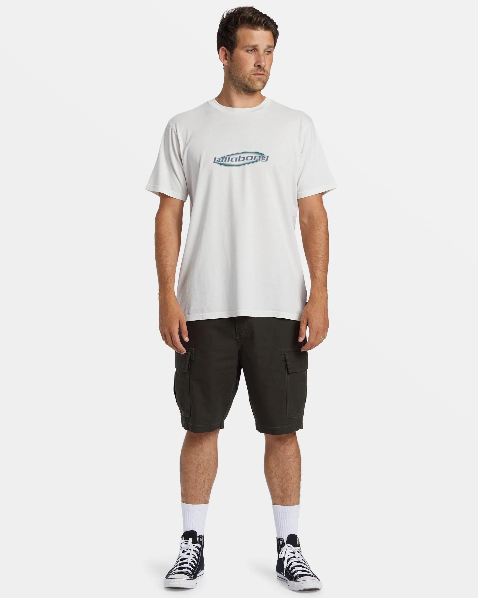 Billabong Combat Cargo Shorts - Dark Military -Biliabong Outlet