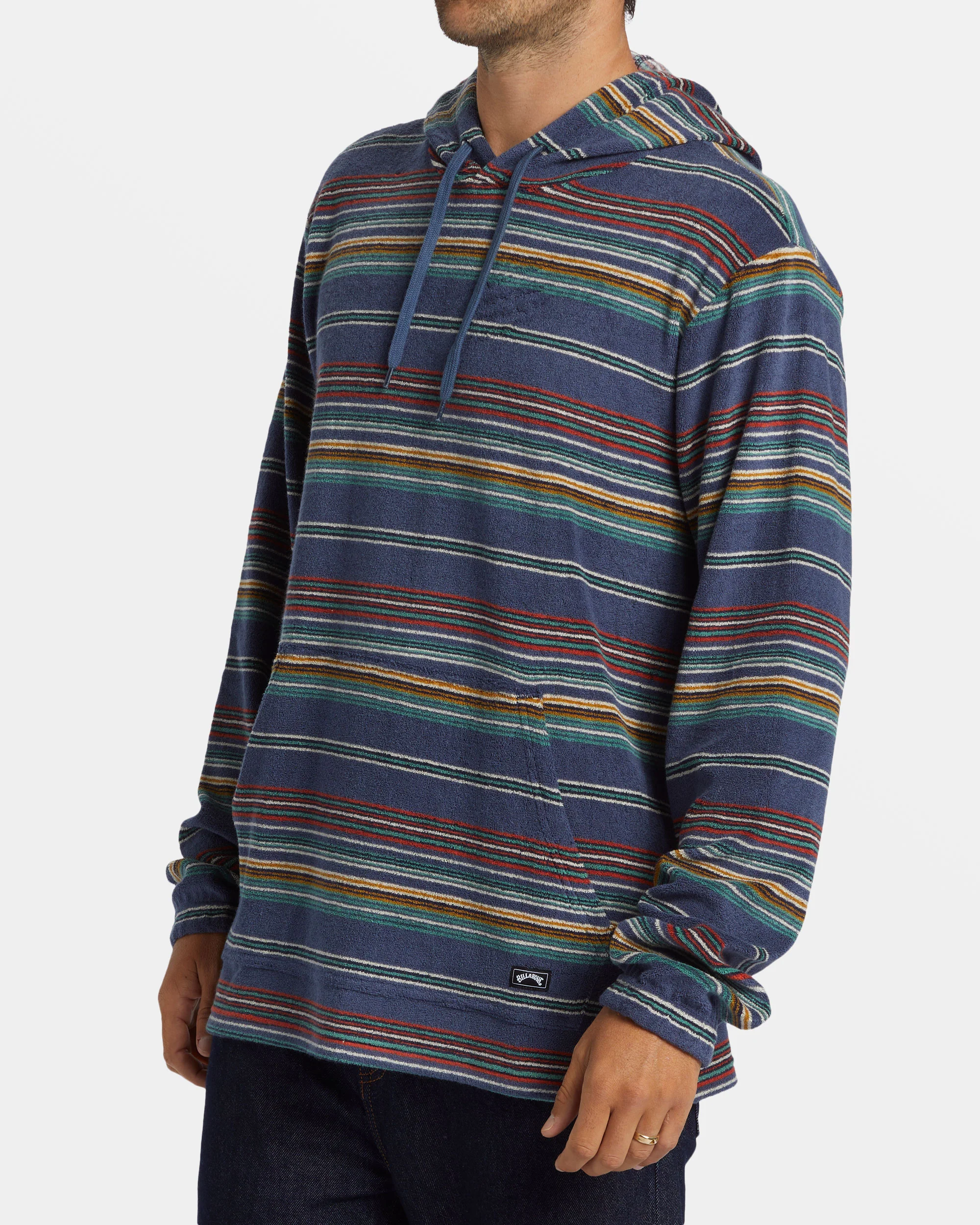 Billabong Flecker Diego Hoodie - Slate Blue -Biliabong Outlet