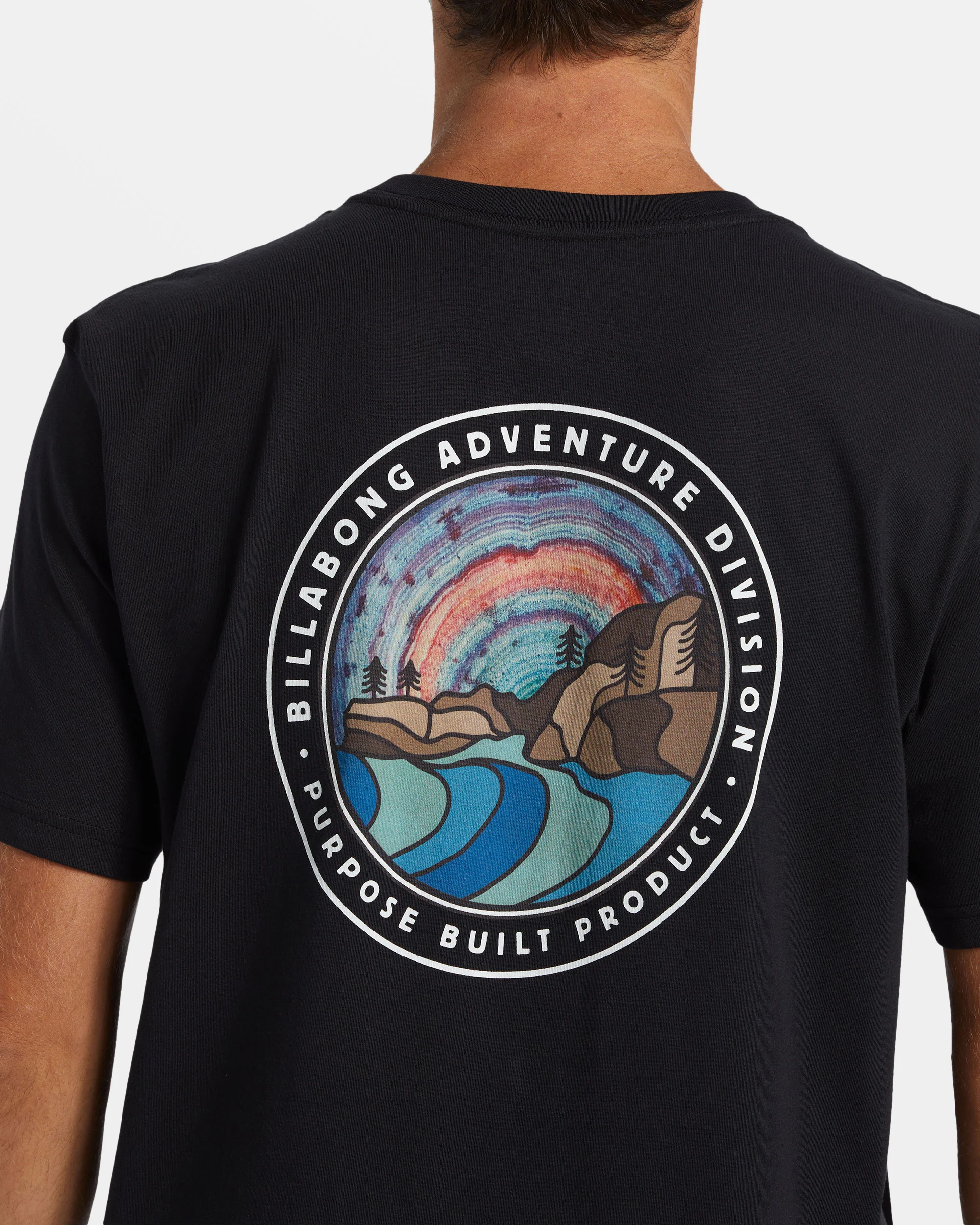 Billabong Rockies T-Shirt - Black -Biliabong Outlet