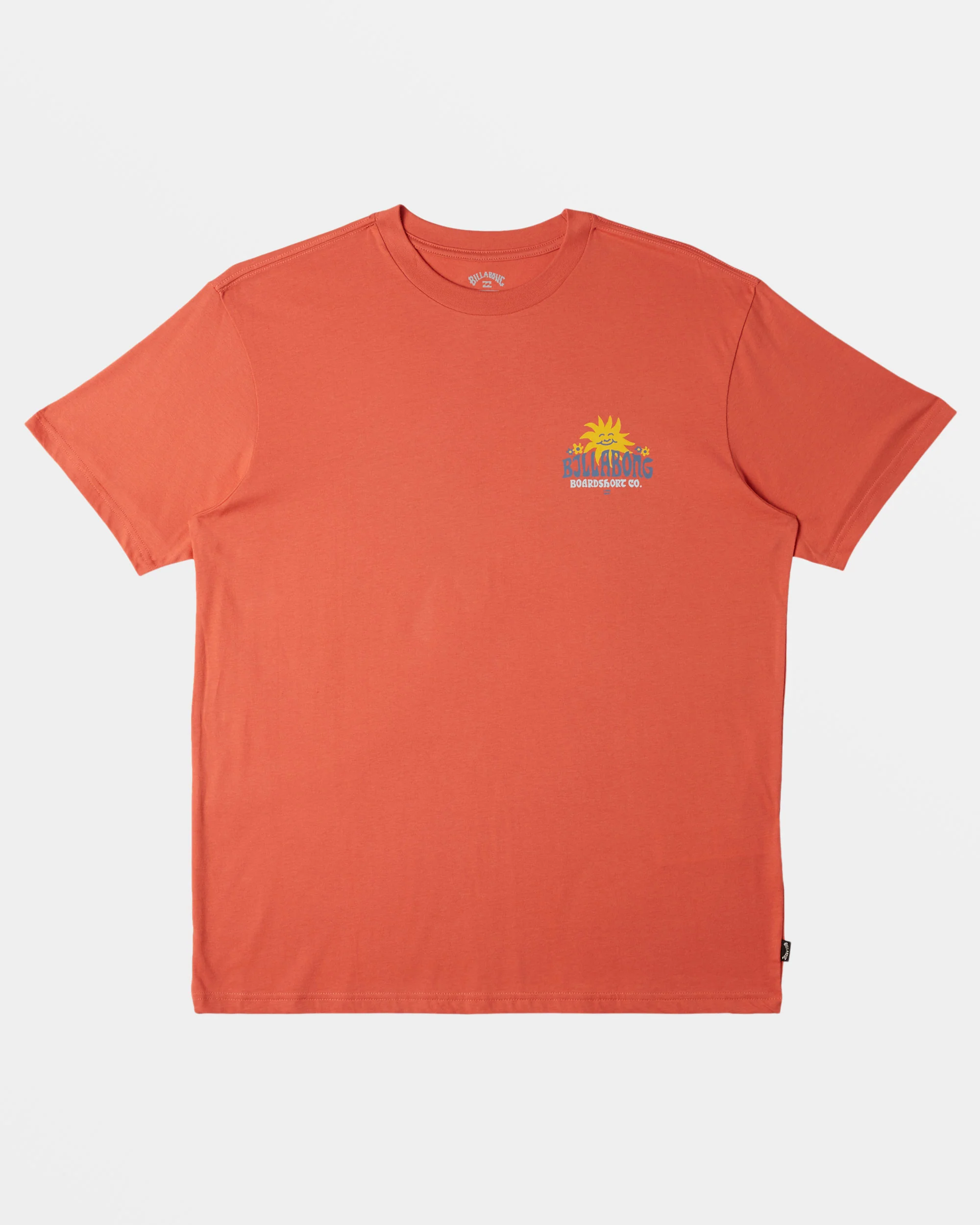 Billabong Lounge T-Shirt - Washed Red -Biliabong Outlet