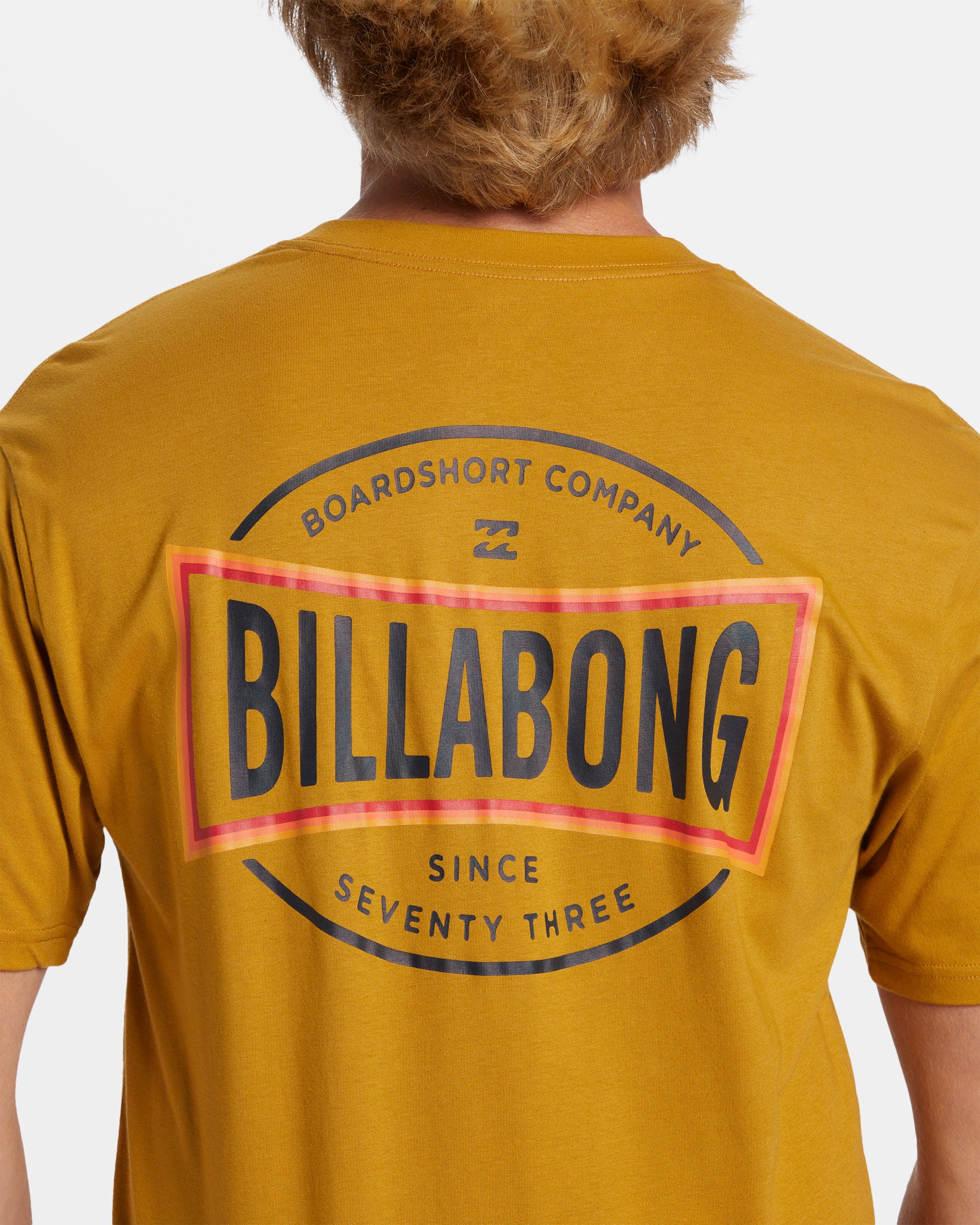 Billabong Walled T-Shirt - Dijon -Biliabong Outlet