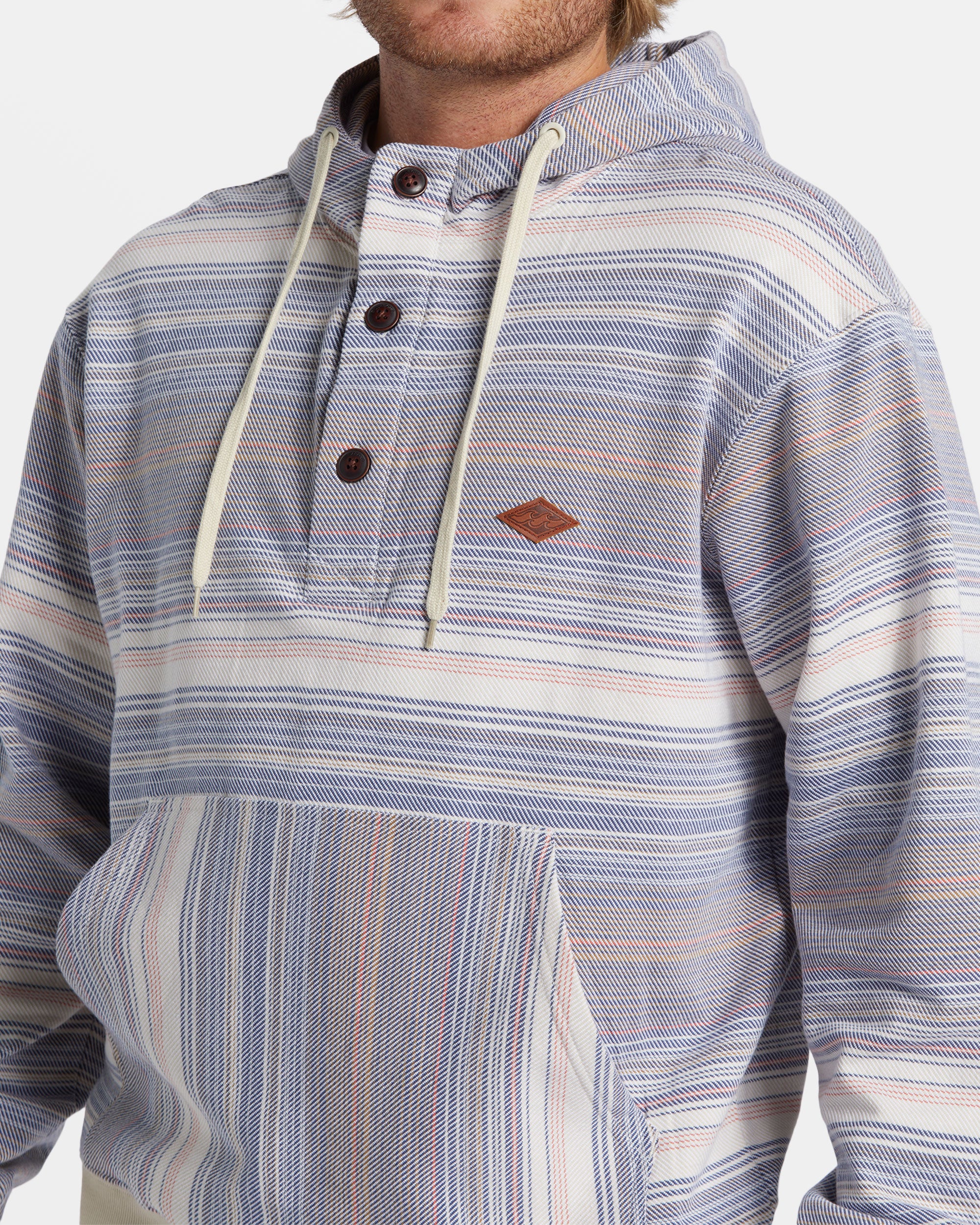 Billabong Rancho Hoodie - Slate Blue -Biliabong Outlet