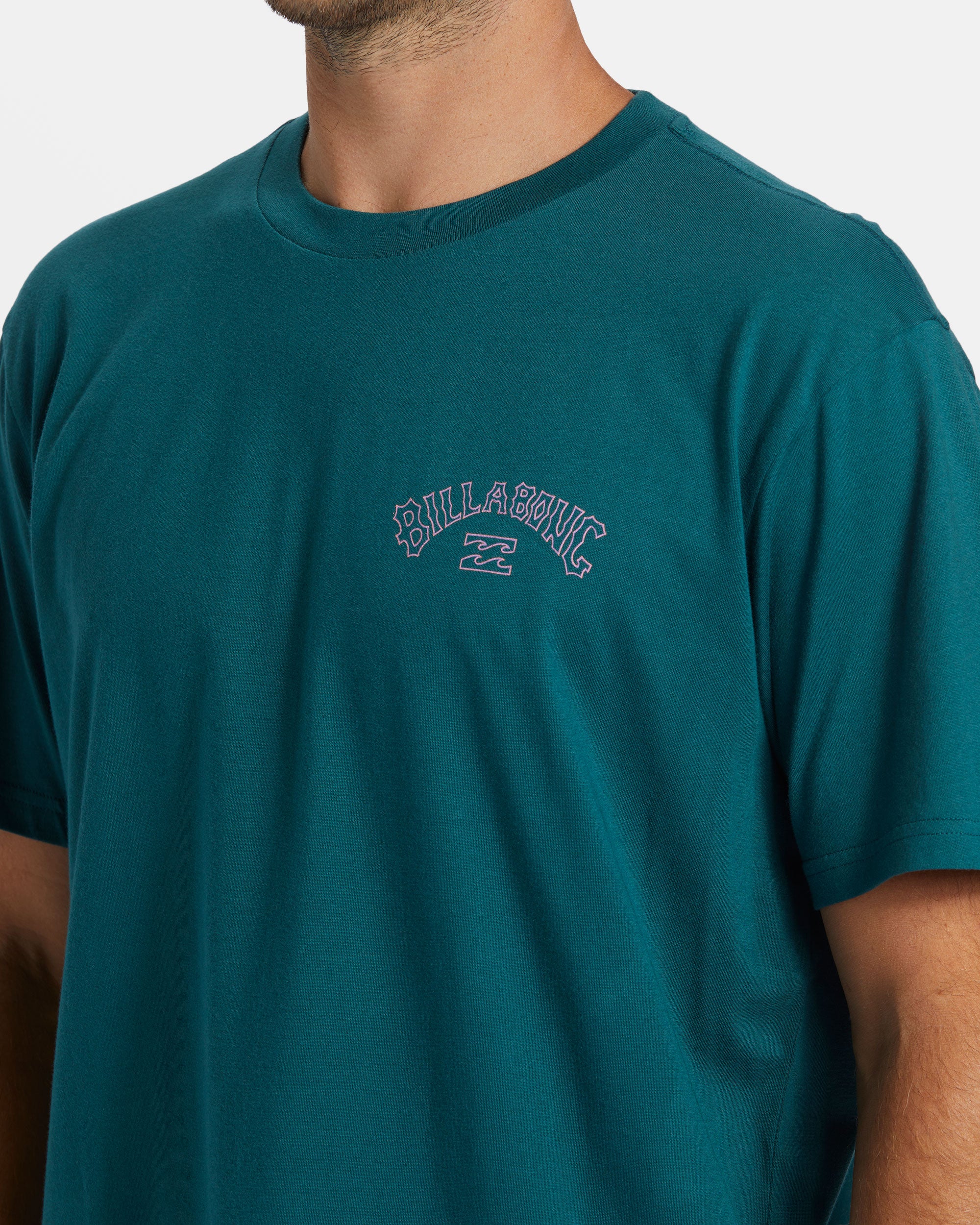 Billabong Arch Fill T-shirt - Real Teal -Biliabong Outlet