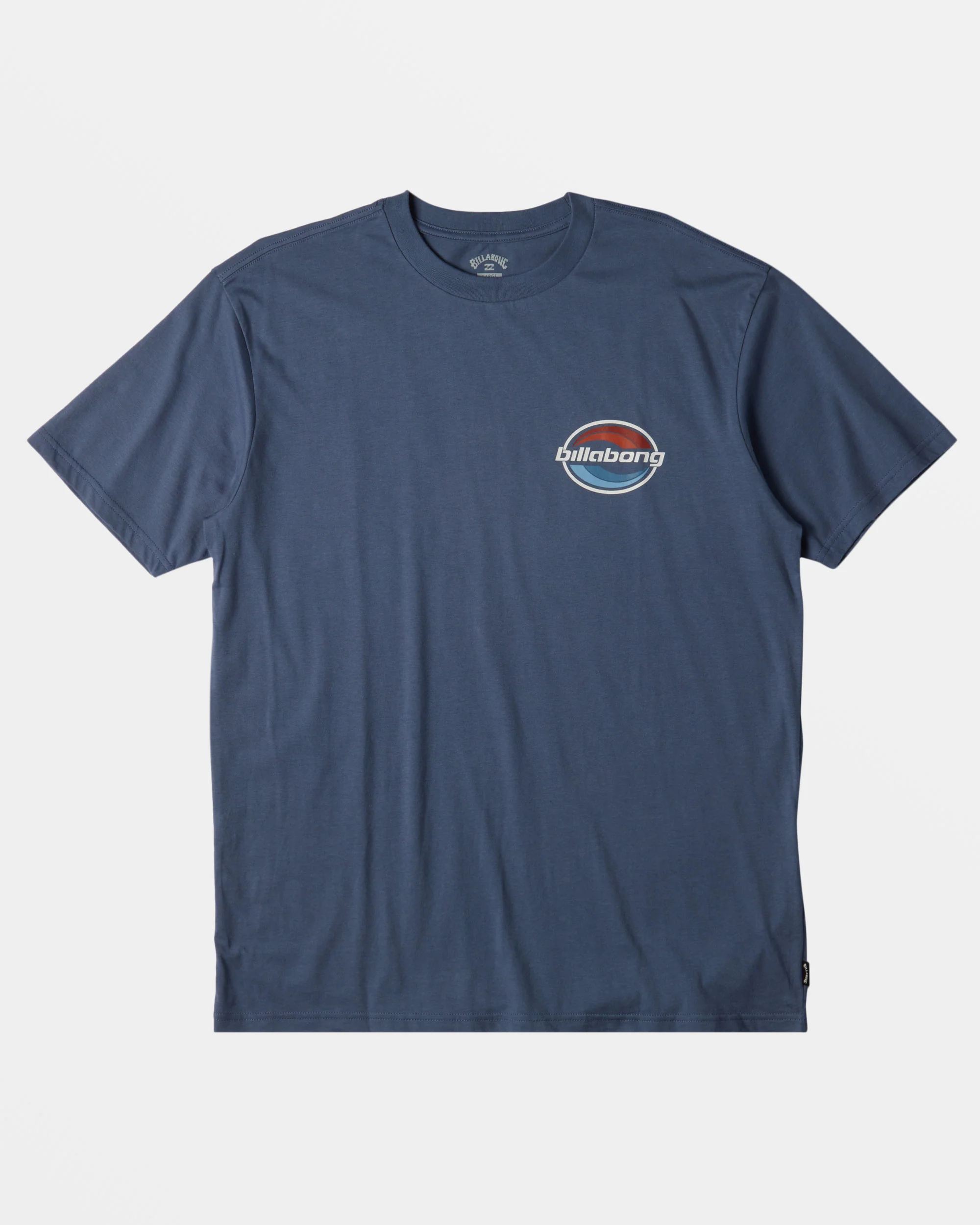 Billabong Walled T-Shirt - Slate Blue -Biliabong Outlet