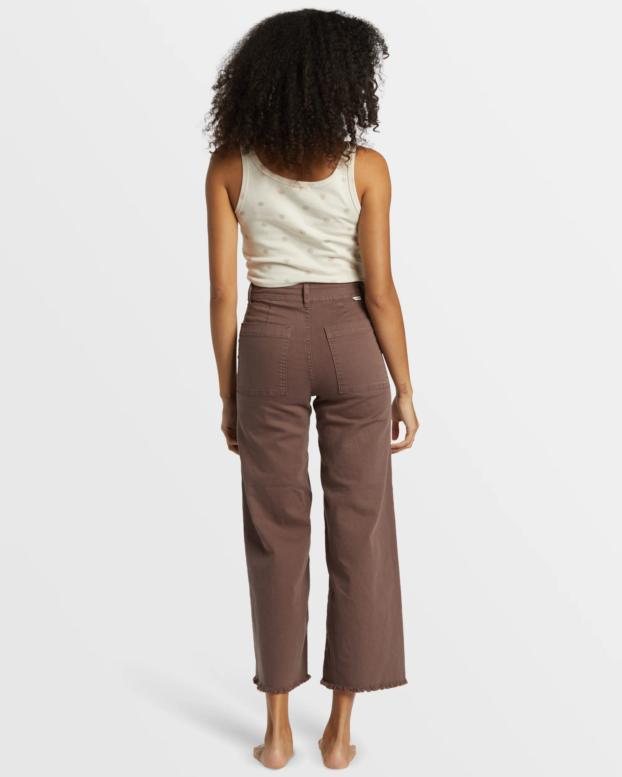 Billabong Free Fall High-Waist Pants - Kona -Biliabong Outlet