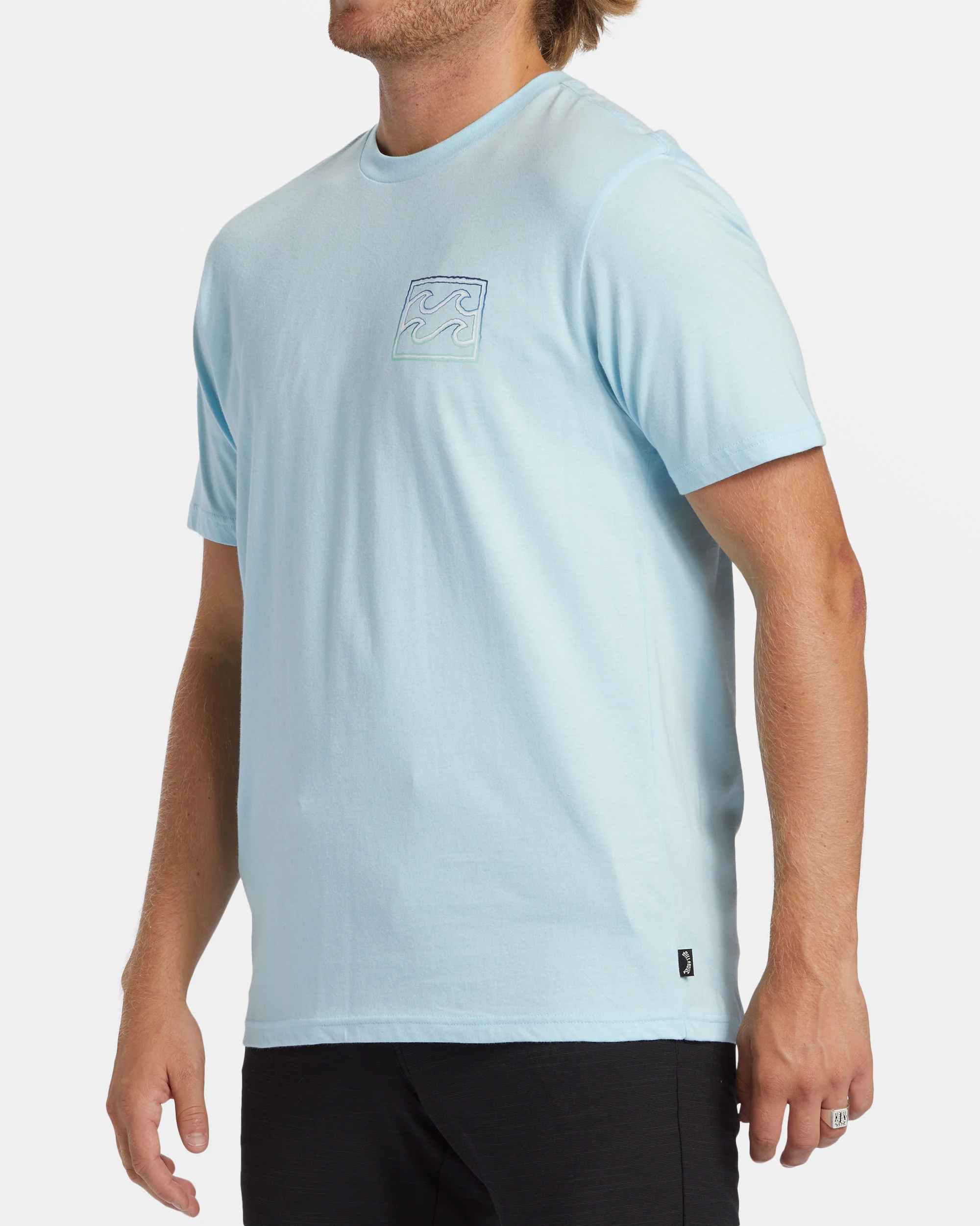 Billabong Crayon Wave T-Shirt - Coastal -Biliabong Outlet