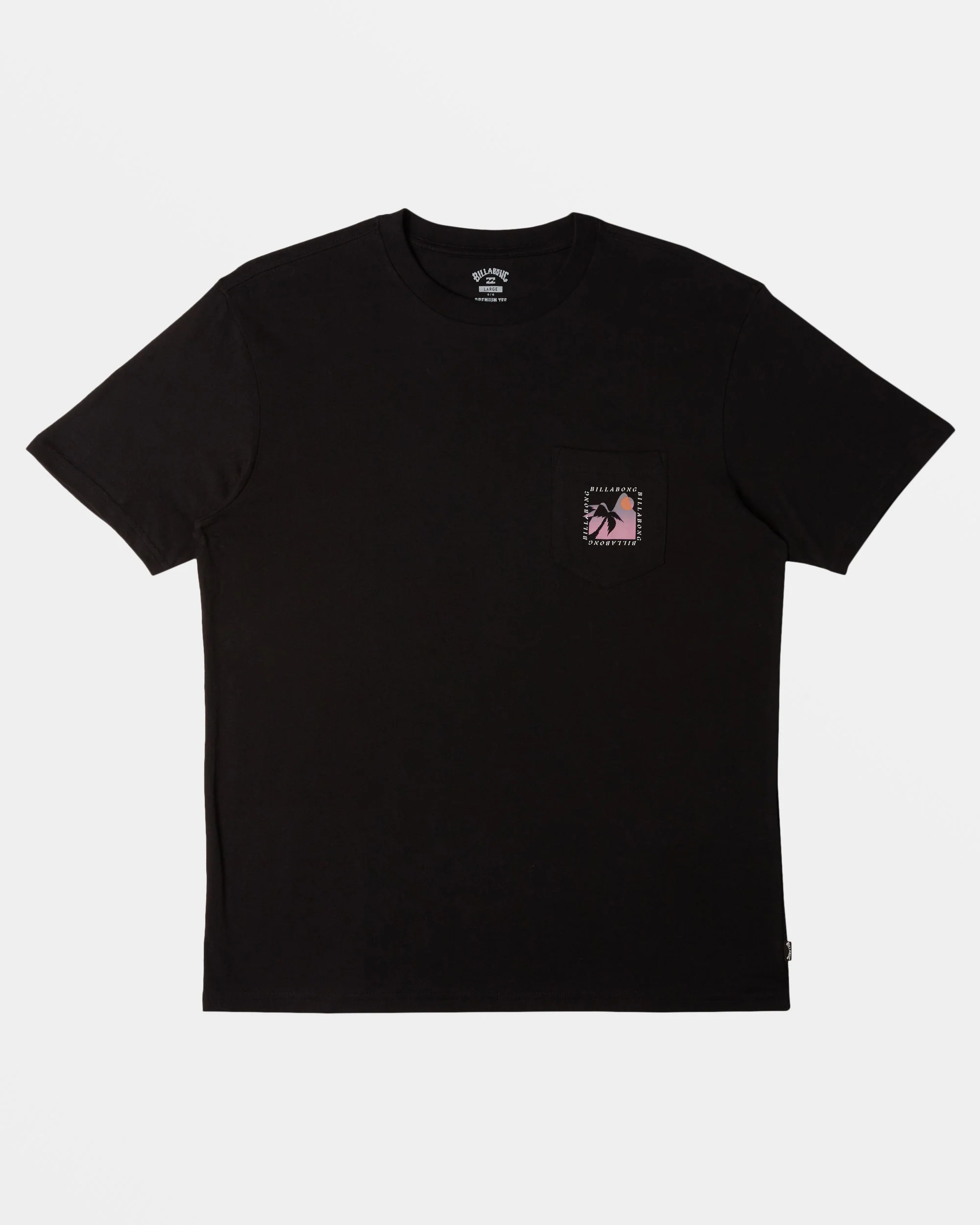 Billabong Troppo Pocket T-shirt - Black -Biliabong Outlet
