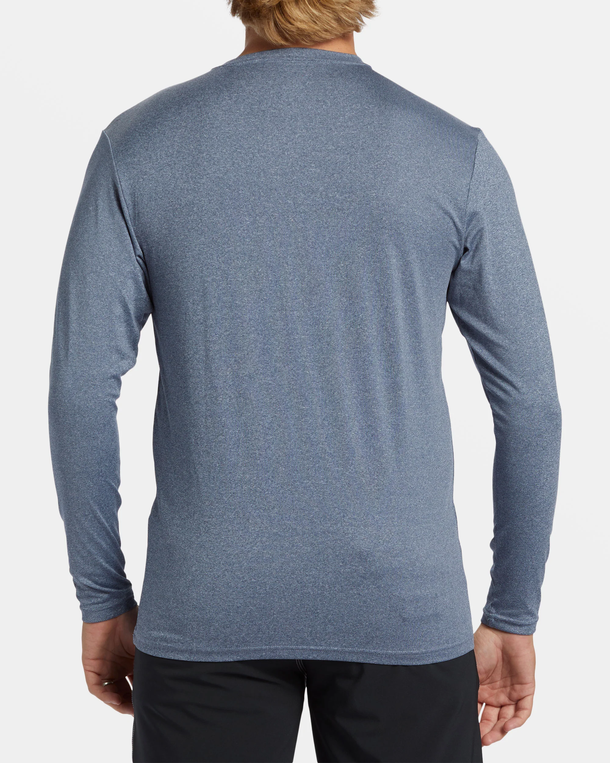 Billabong Unity Loose Fit Long Sleeve Surf Tee - Navy Heather -Biliabong Outlet