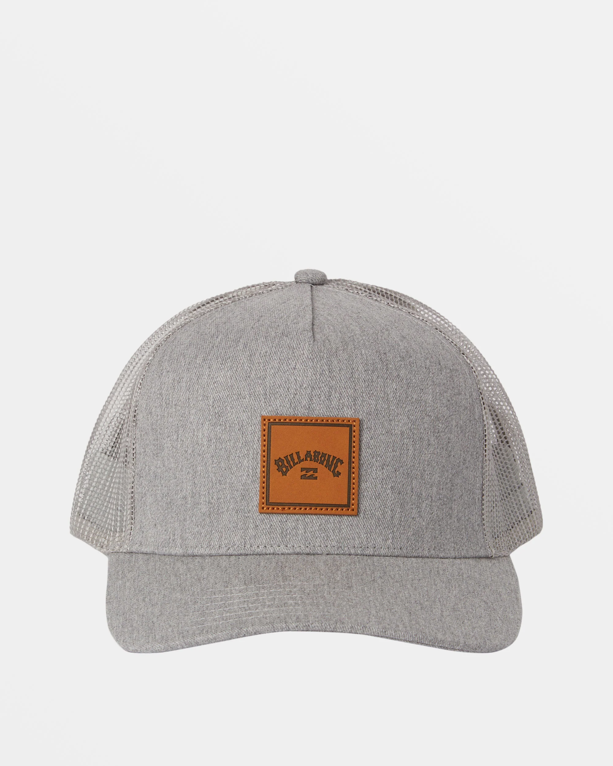 Billabong Stacked Trucker Hat - Grey Heather -Biliabong Outlet