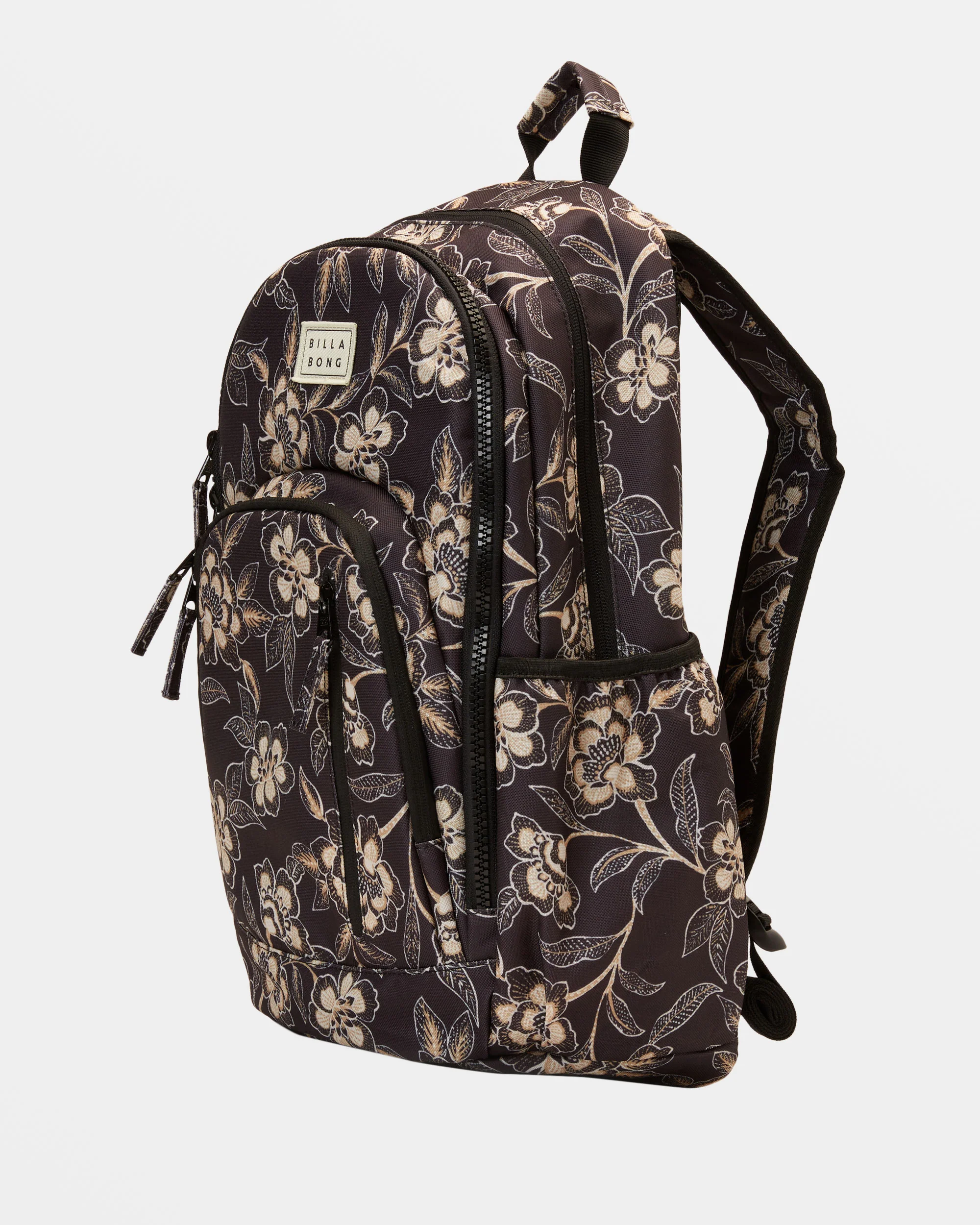 Billabong Roadie Backpack - Black White | Billabong Backpack -Biliabong Outlet