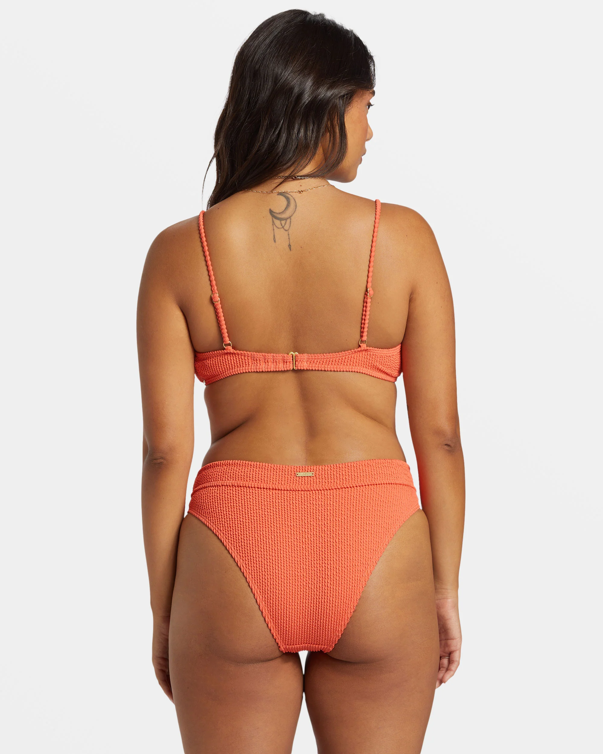 Billabong Summer High Bralette Bikini Top - Papaya -Biliabong Outlet