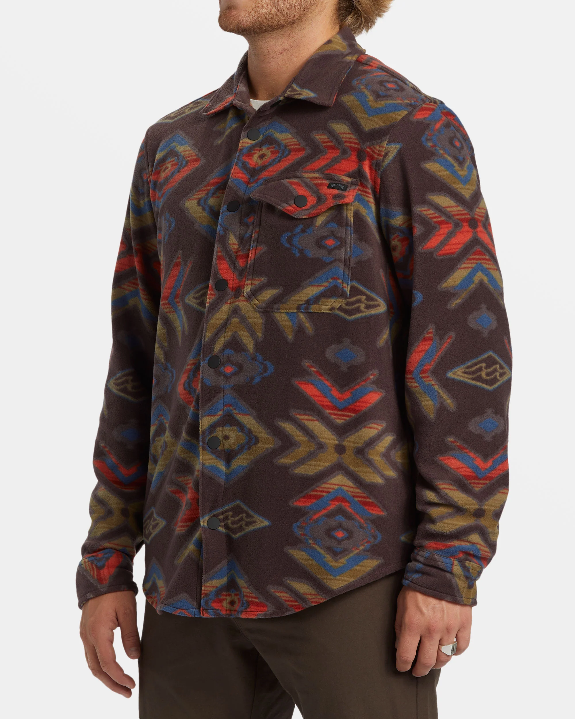 Billabong A/Div Furnace Flannel Shirt - Plum -Biliabong Outlet