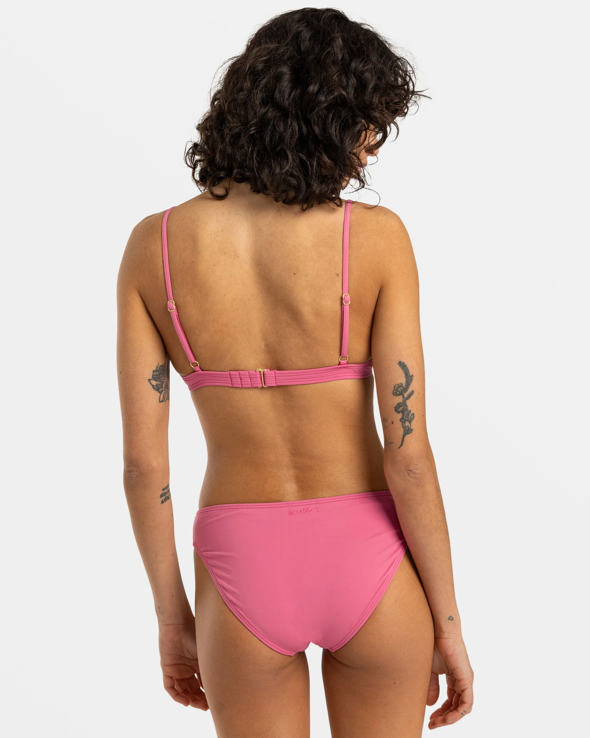 Billabong Sol Searcher Reese Underwire Bikini Top - Berry Pink -Biliabong Outlet