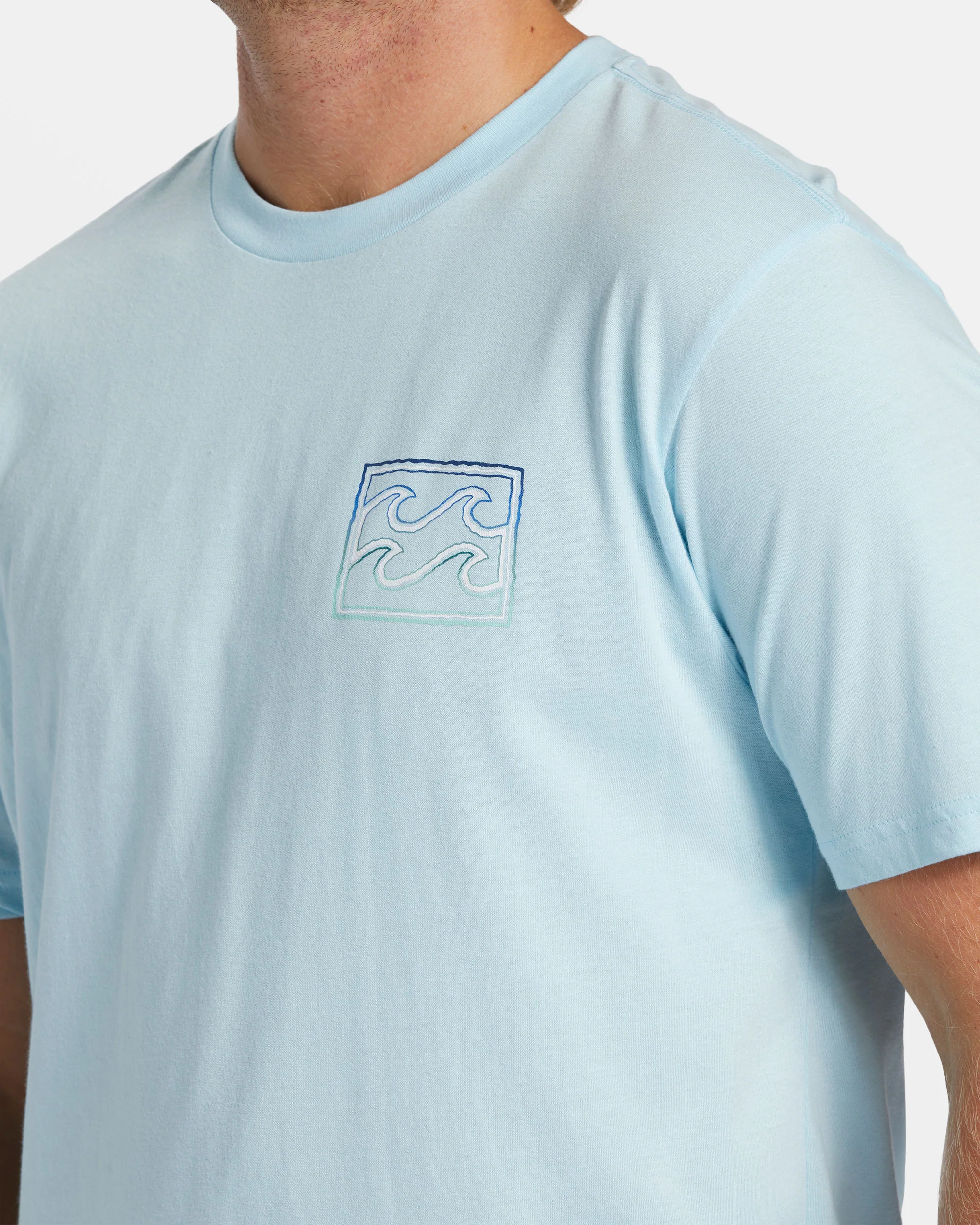 Billabong Crayon Wave T-Shirt - Coastal -Biliabong Outlet
