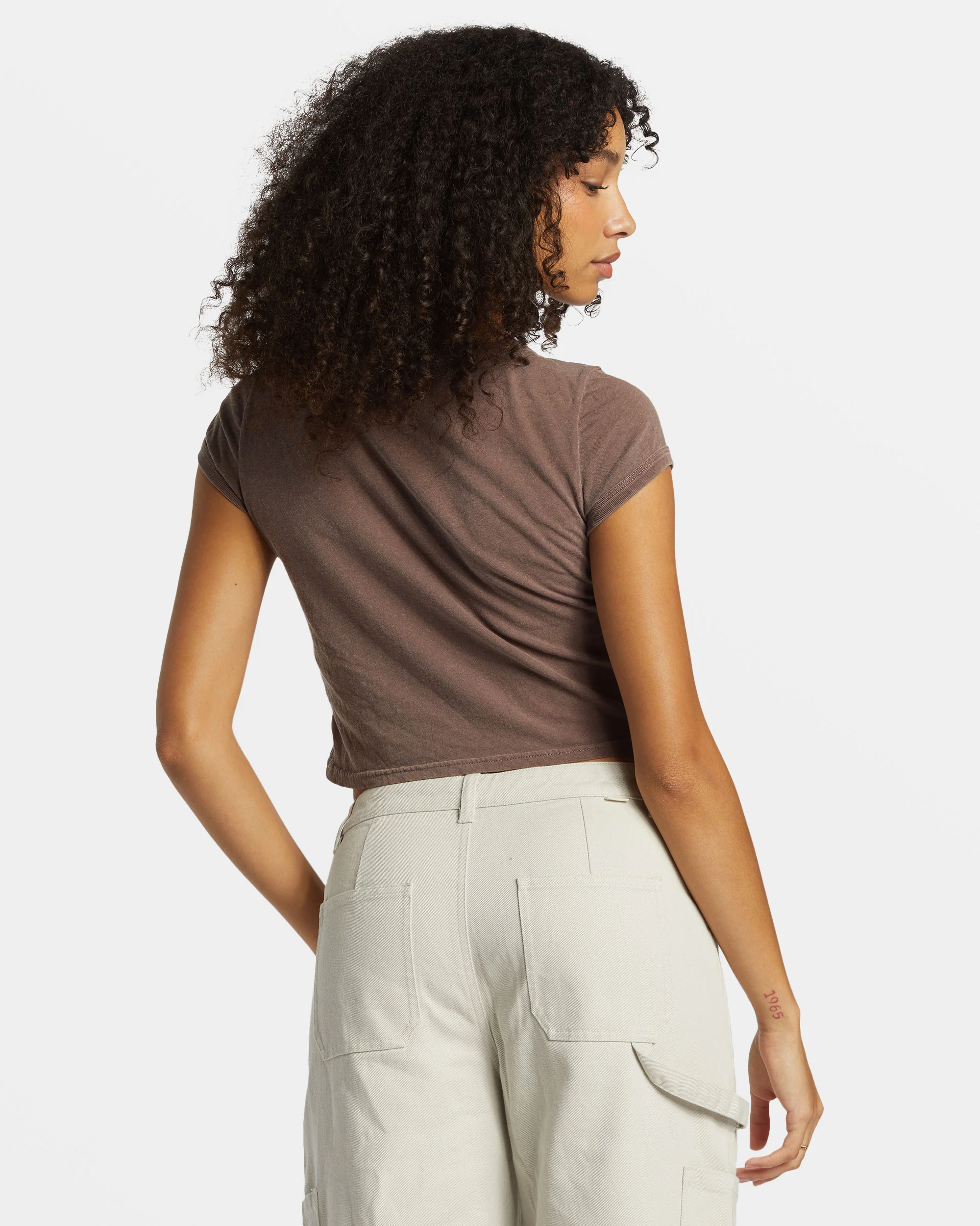 Billabong Daily Tee Knit - Kona -Biliabong Outlet